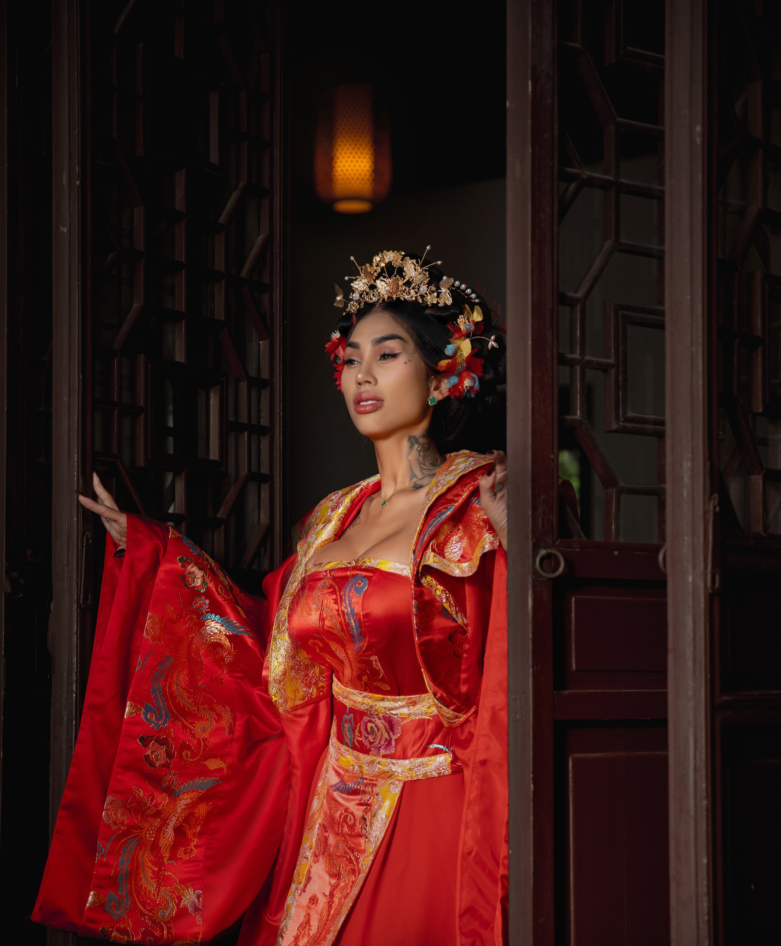 Фотосессия в Чжуцзяцзяо в традиционных китайских образах. Фотограф в Шанхае — Лола Пидлуская