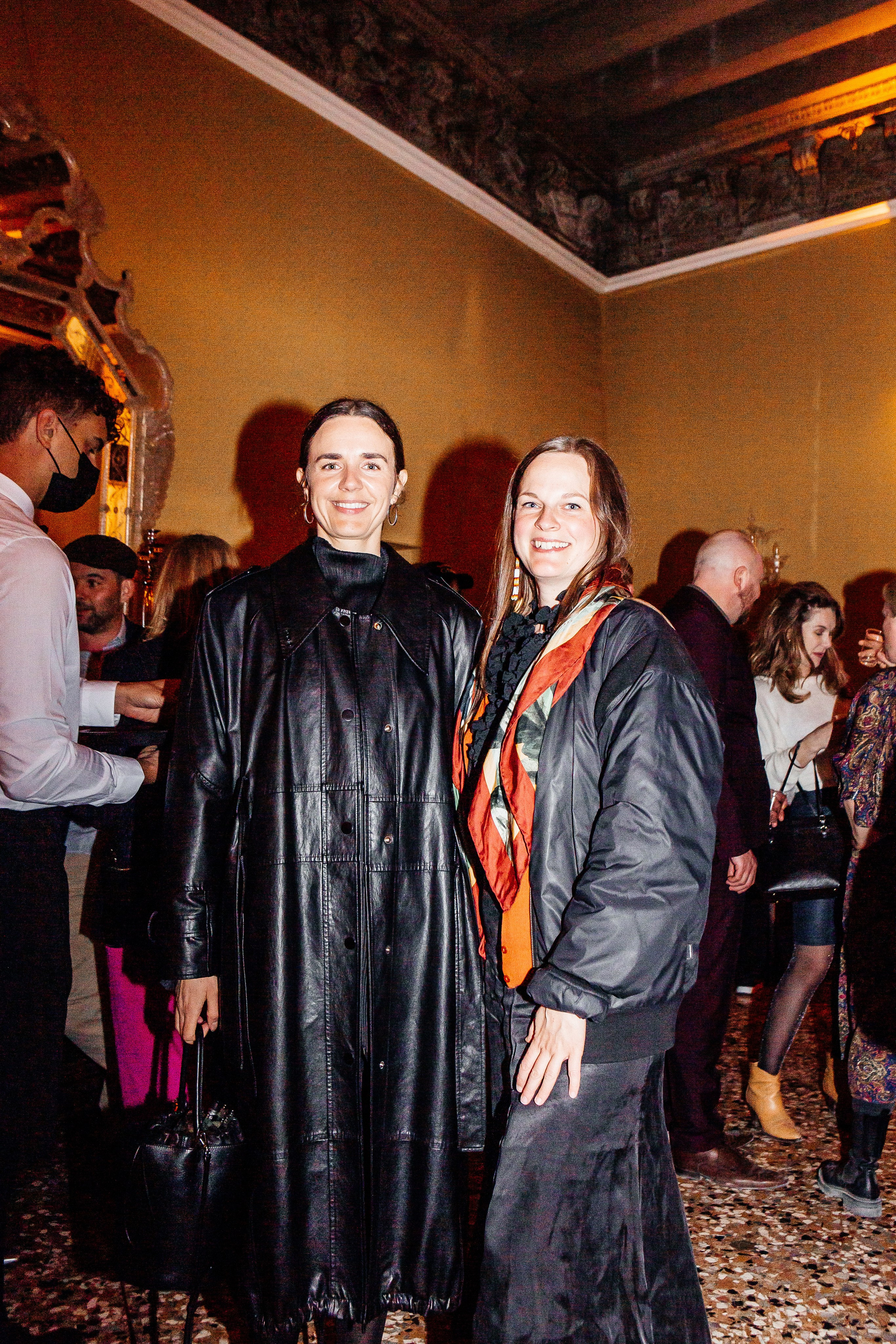 The wonderful party in the ancient palazzo of Venice