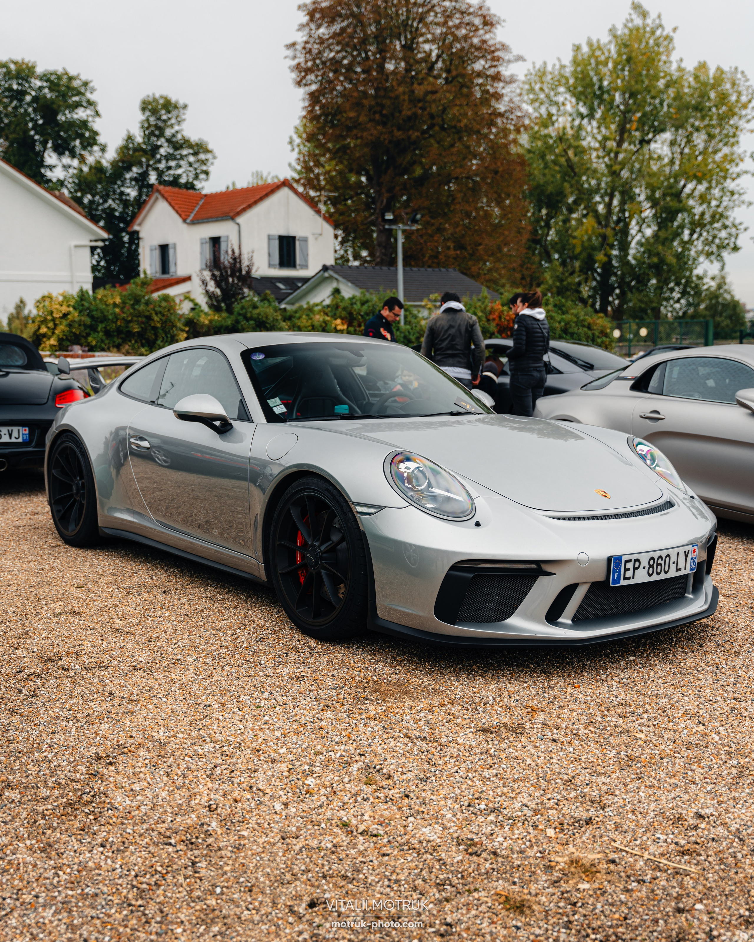 Cars and Coffee 29 septembre 2024. Photographe de voitures à Paris — Vitalii Motruk