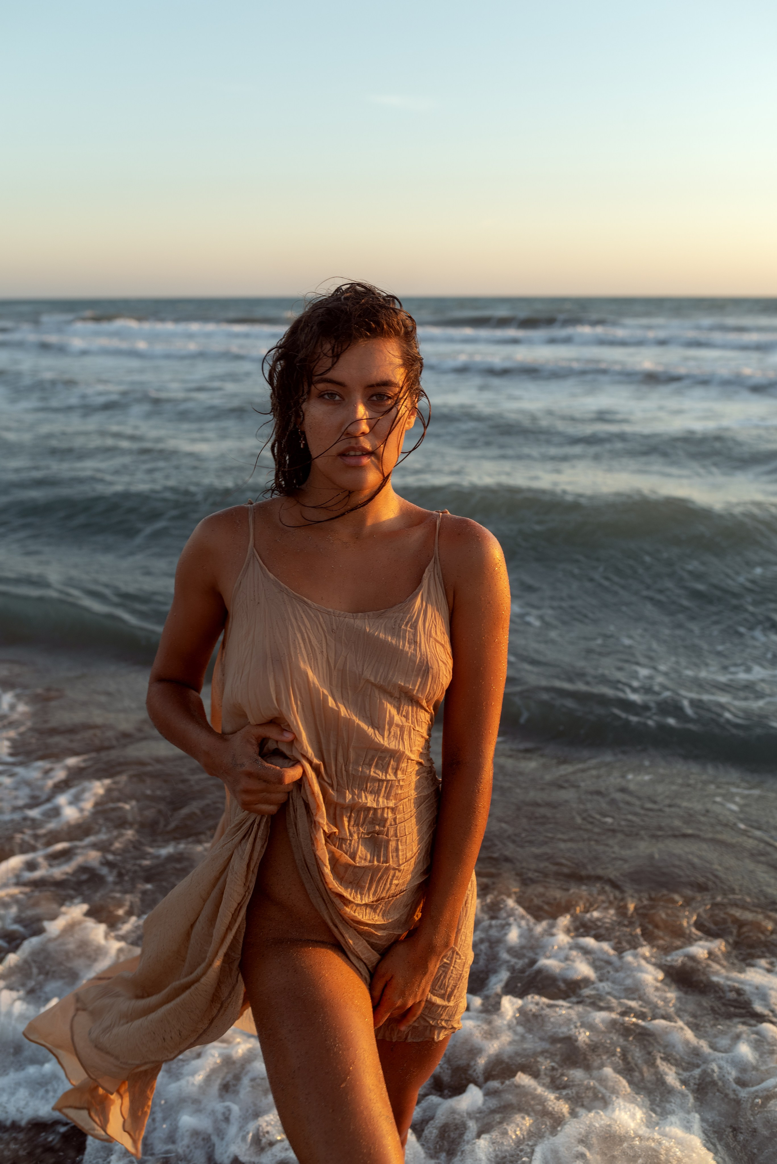 Съемка на море на закате. Фотограф Анталия, Кемер, Белек, Сиде Дарья Кая