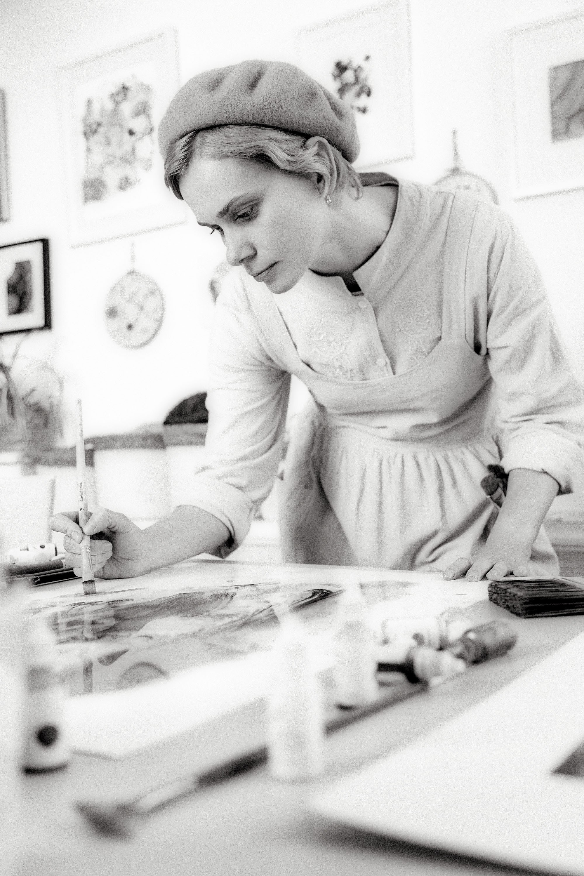 A Morning in Valery’s Studio — Tunbridge Wells. Alexander Malinovski — Wedding, Family & Portrait Photographer in London & Kent