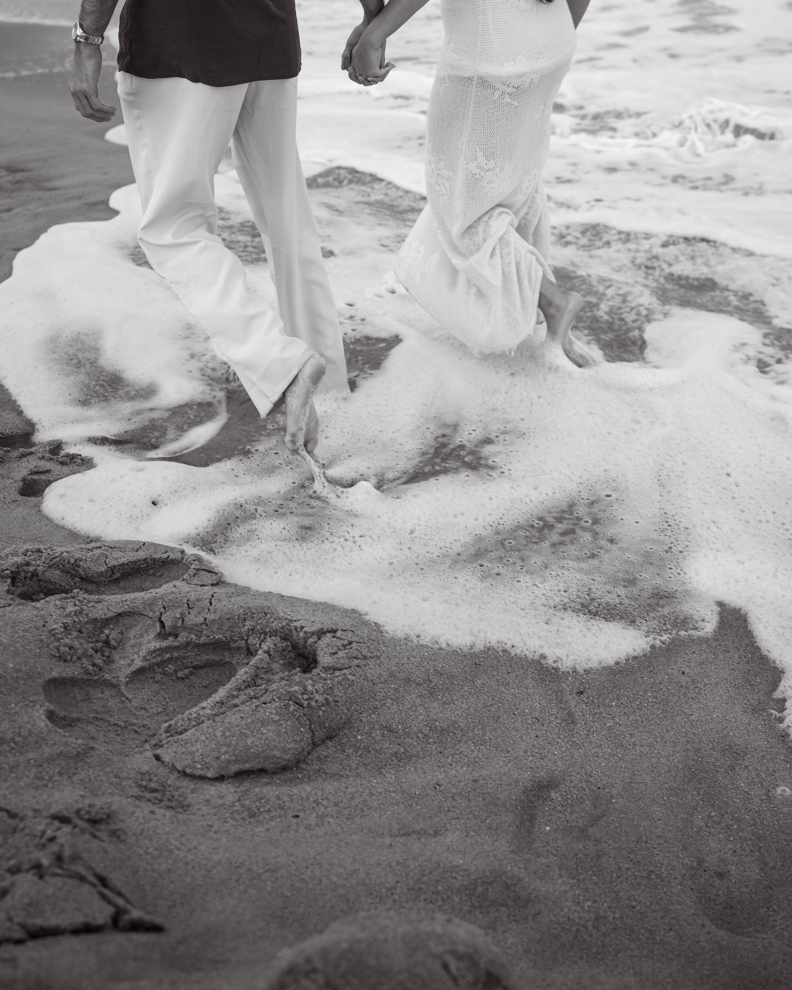 Beach engagement. New York + travel photographer