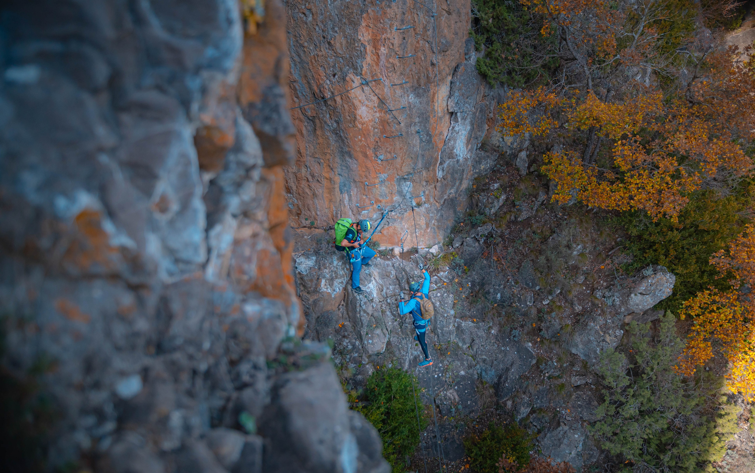 Vía ferrata Tossal de Miravet. Alba del Norte Studio