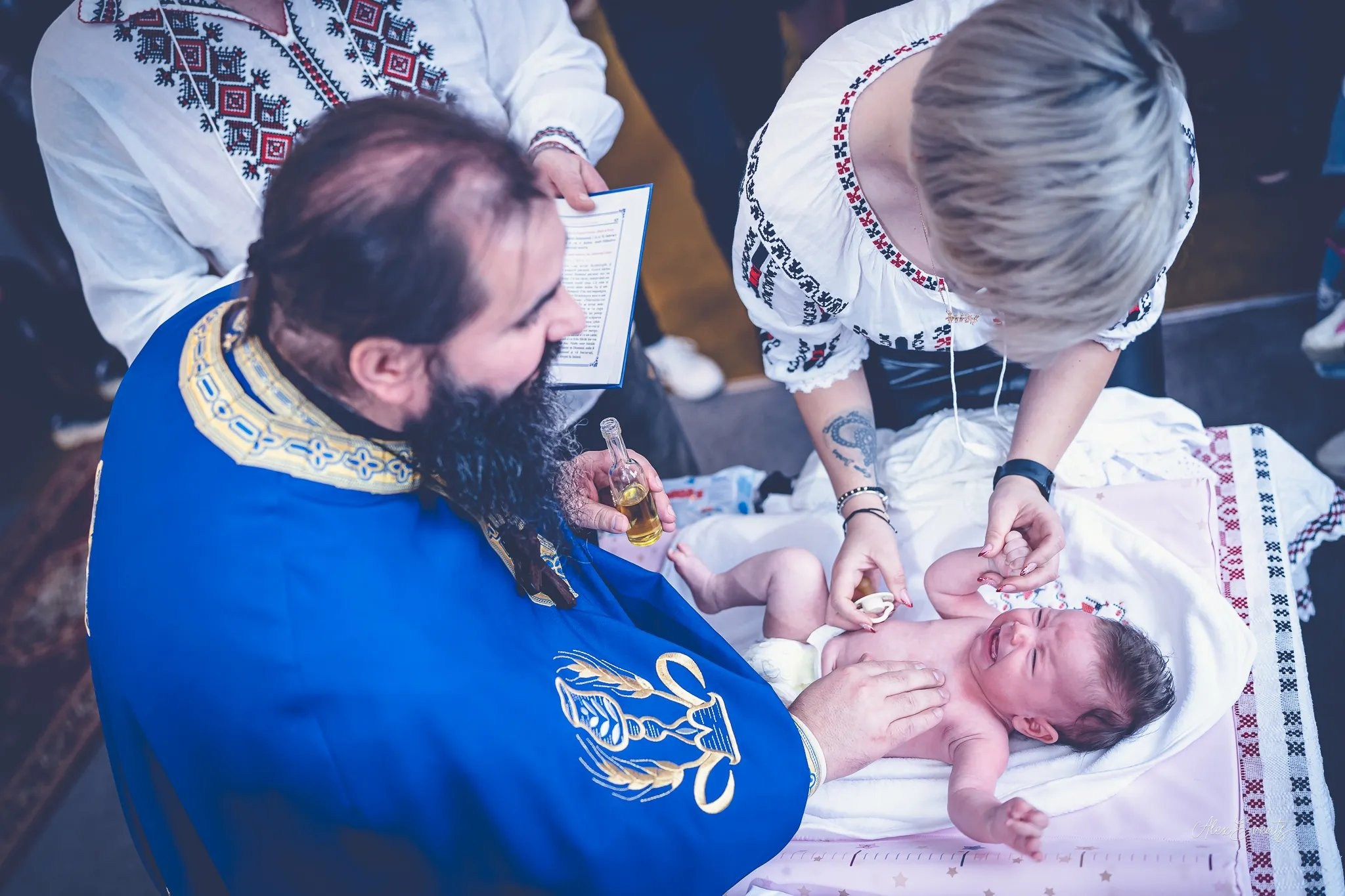 Elara' baptism — Agerbæk Church. AlexEvents | Wedding and Baptism Photographer & Videographer in Denmark and Germany