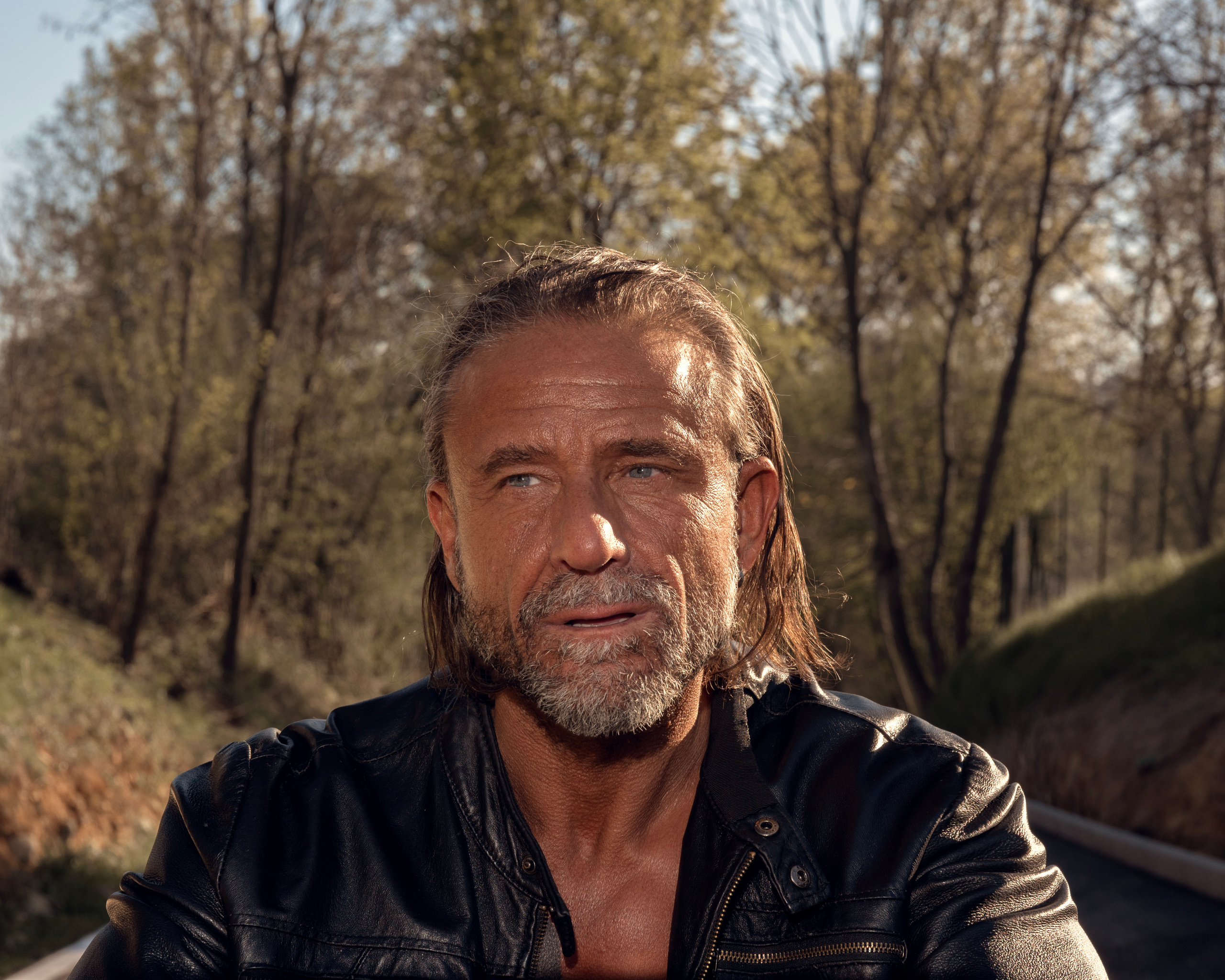 Shooting fotografico ispirato ai film d’azione scene in moto