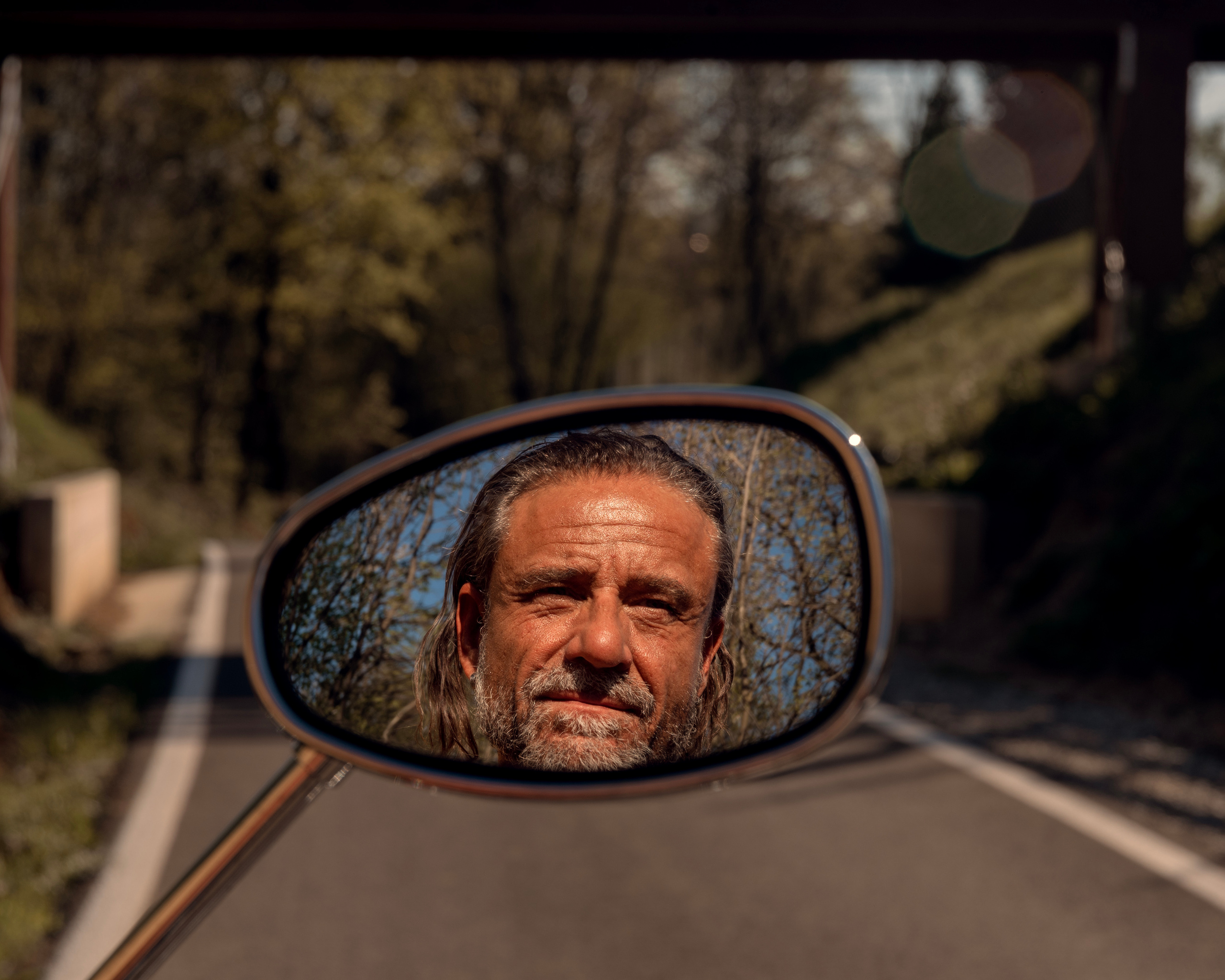 Shooting fotografico ispirato ai film d’azione scene in moto