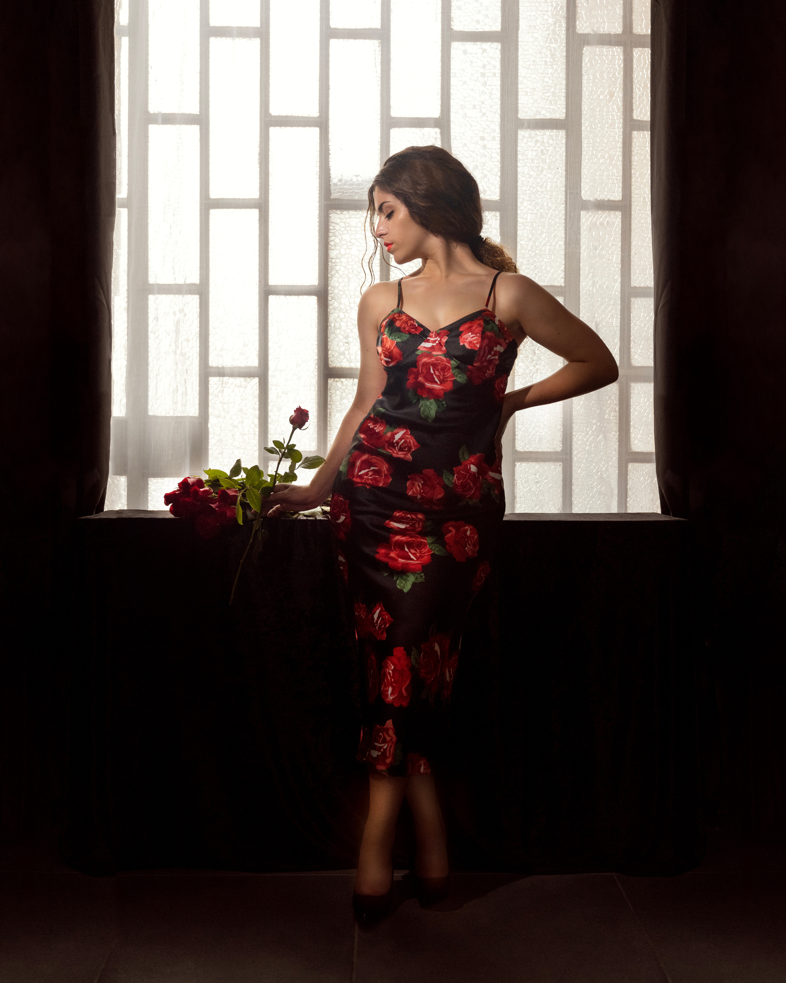 Shooting fotografico femminile in studio