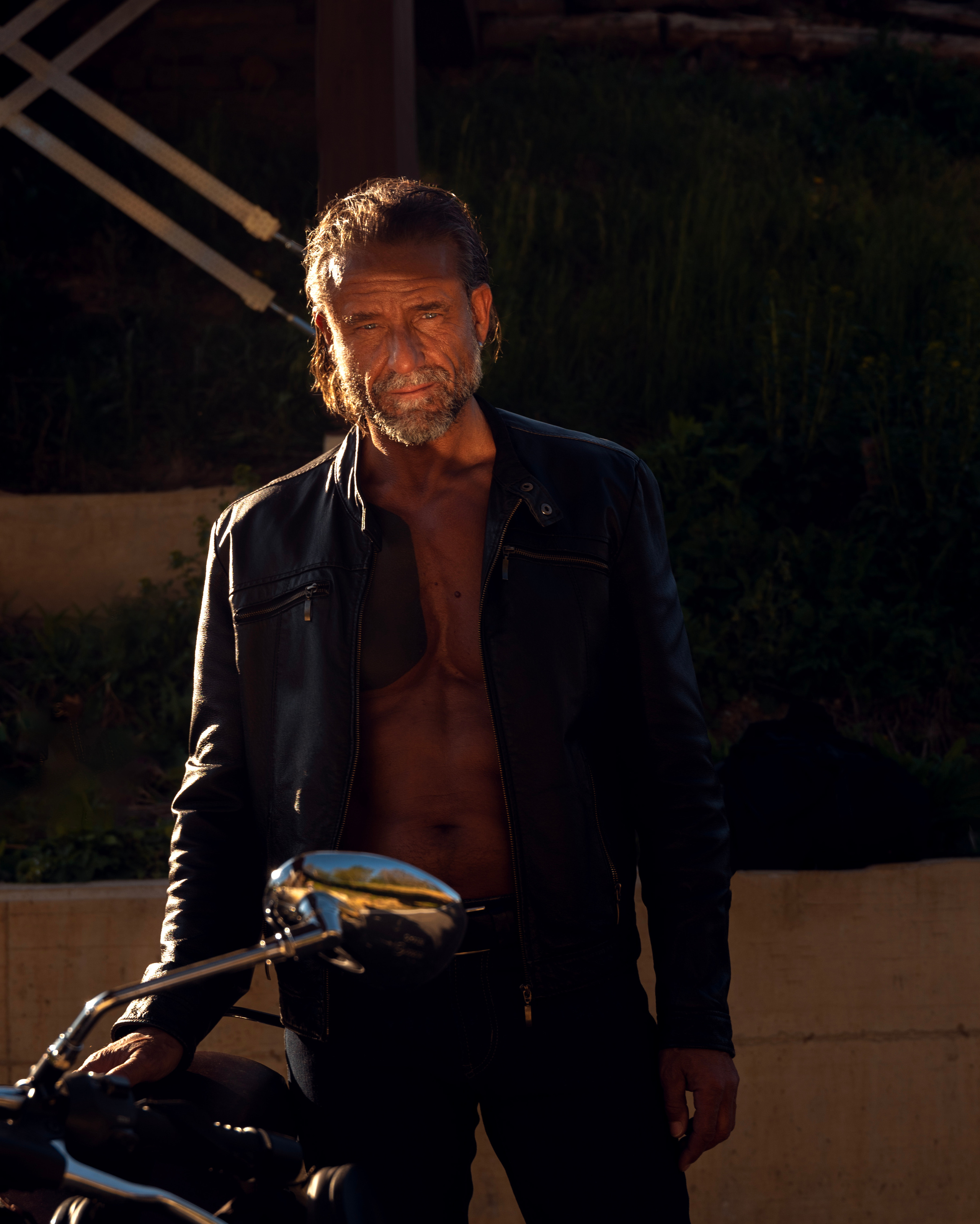 Shooting fotografico ispirato ai film d’azione scene in moto