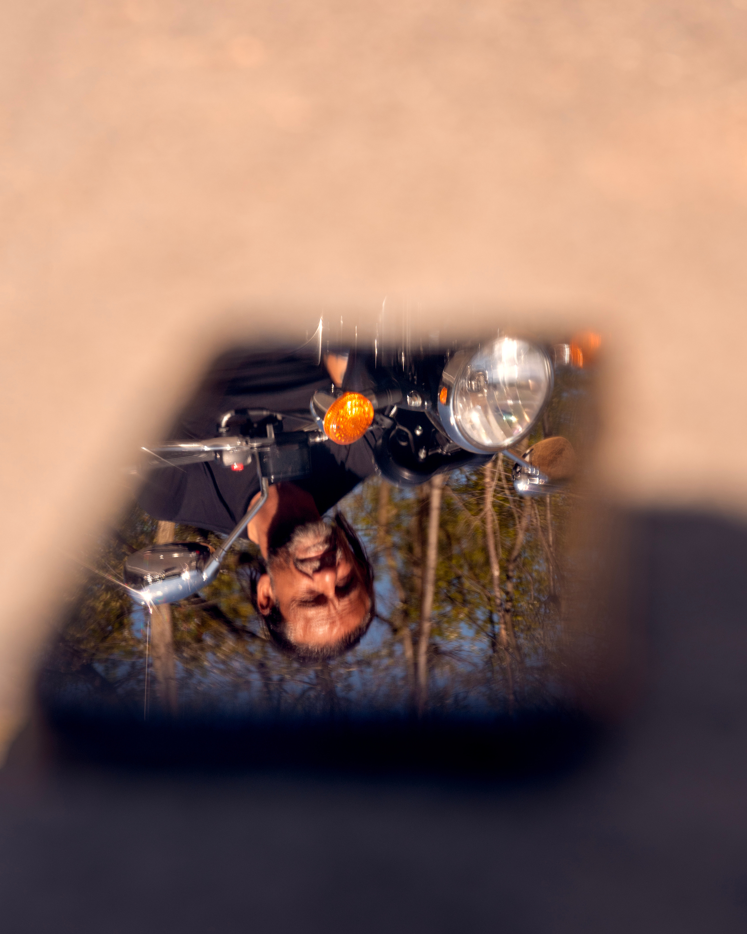 Shooting fotografico ispirato ai film d’azione scene in moto