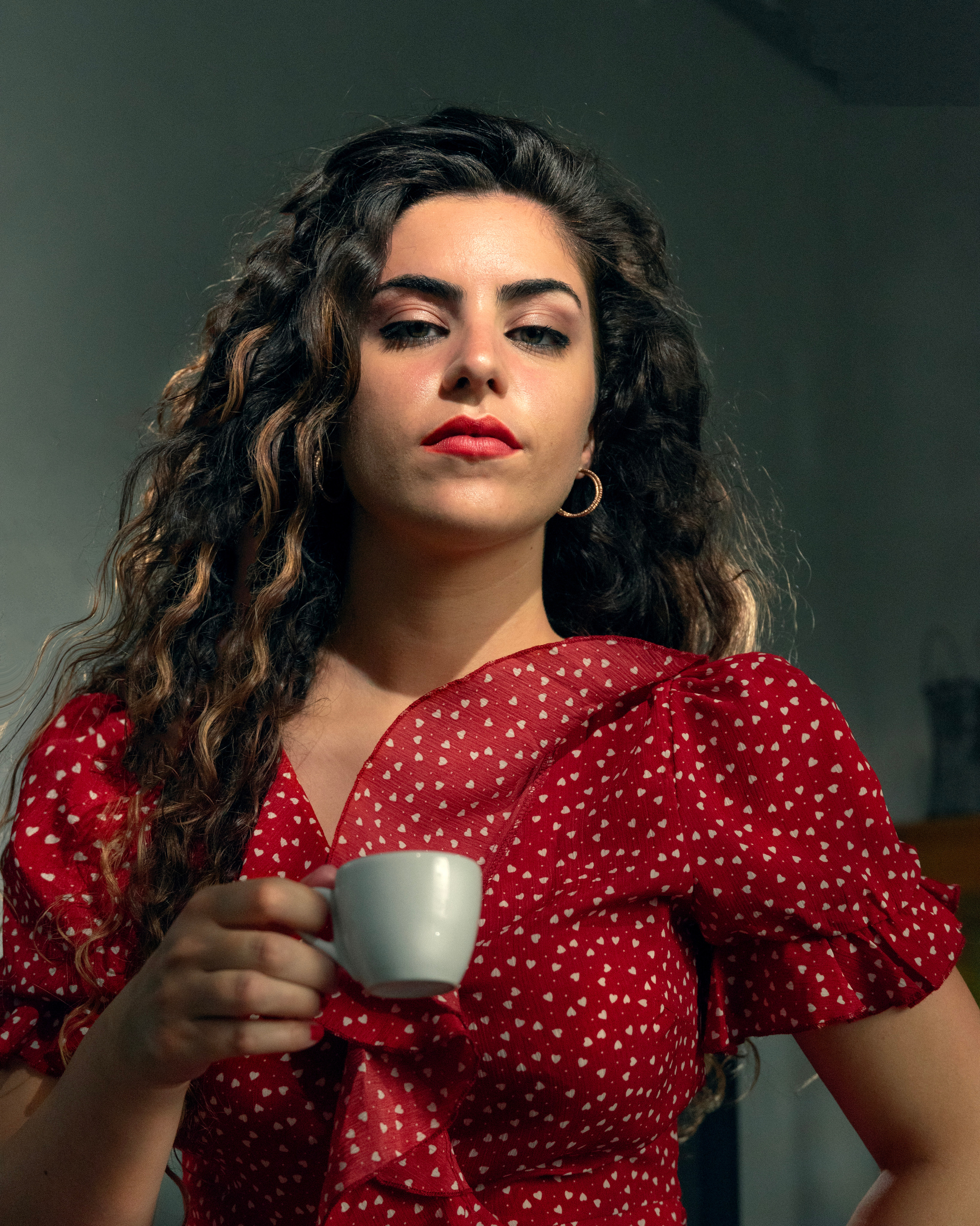 Shooting fotografico in studio ispirato a Lavazza