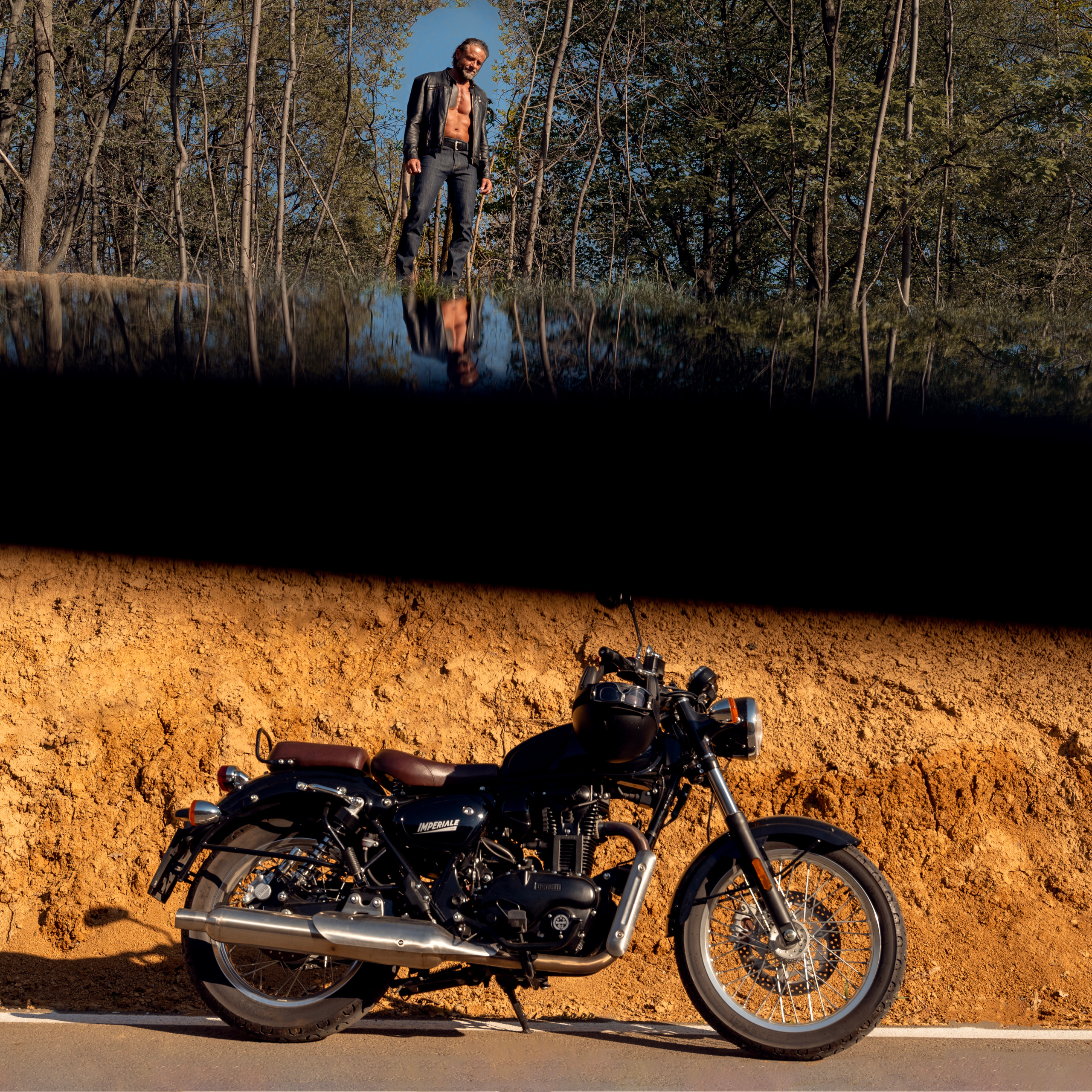 Shooting fotografico ispirato ai film d’azione scene in moto