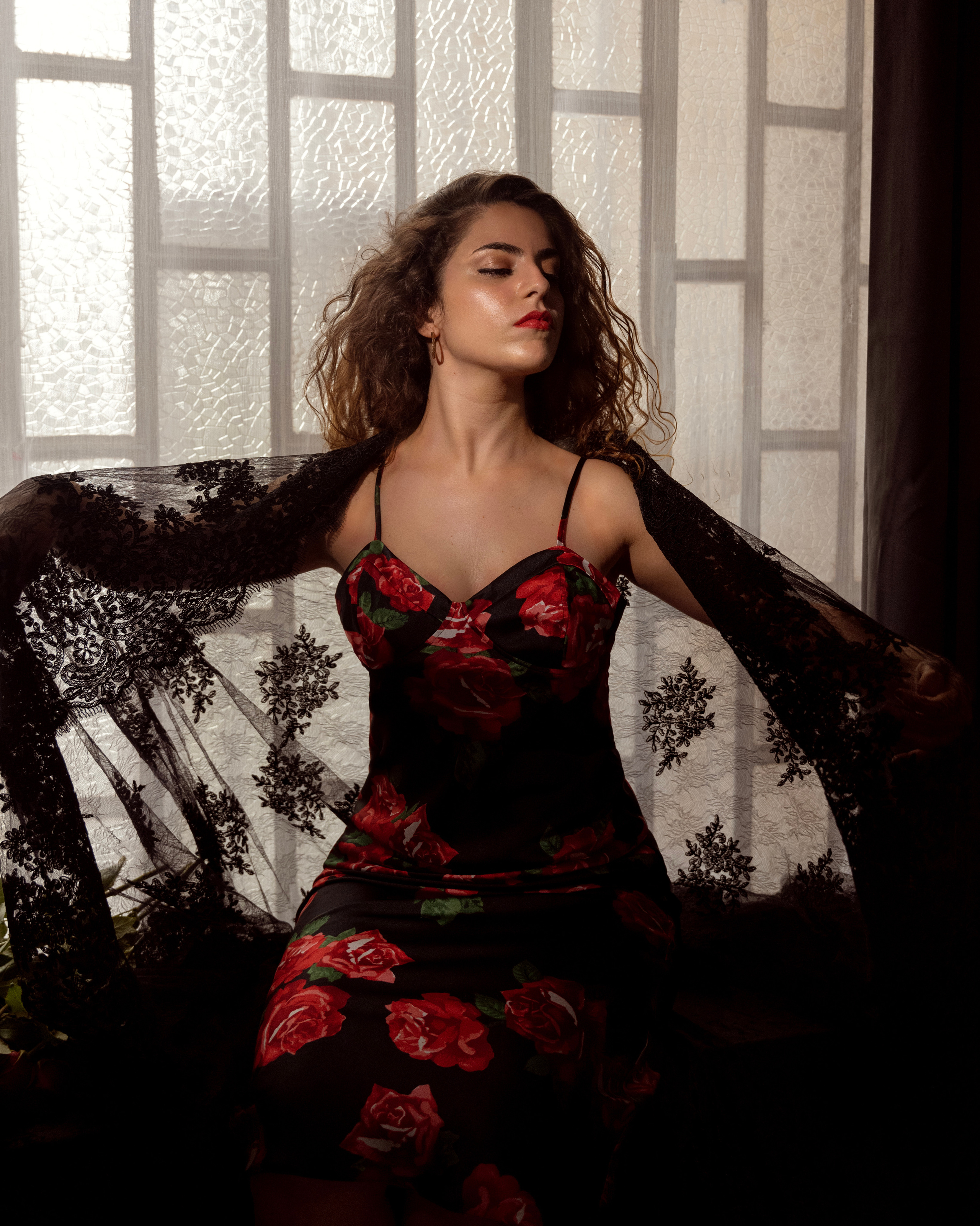 Shooting fotografico femminile in studio