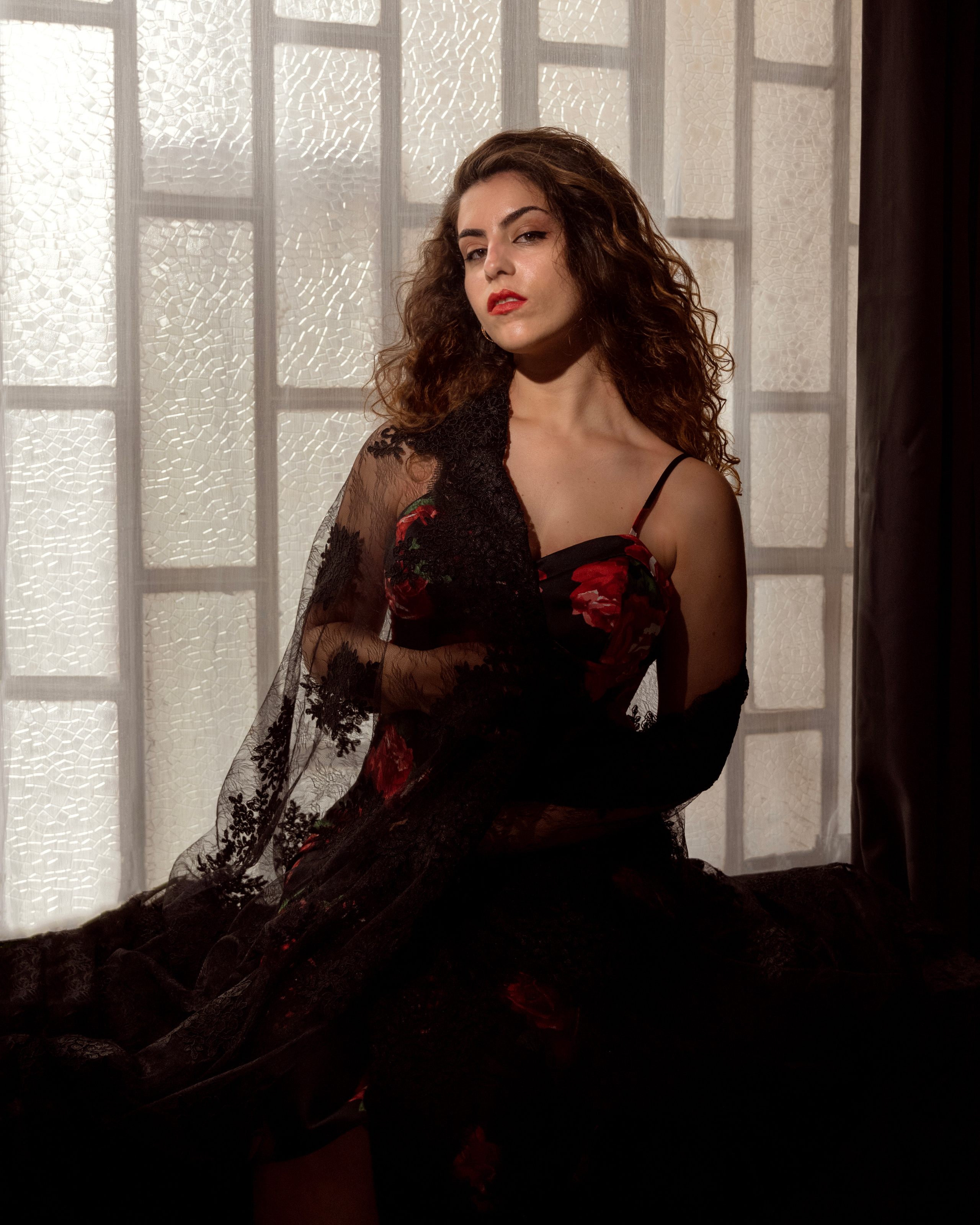 Shooting fotografico femminile in studio