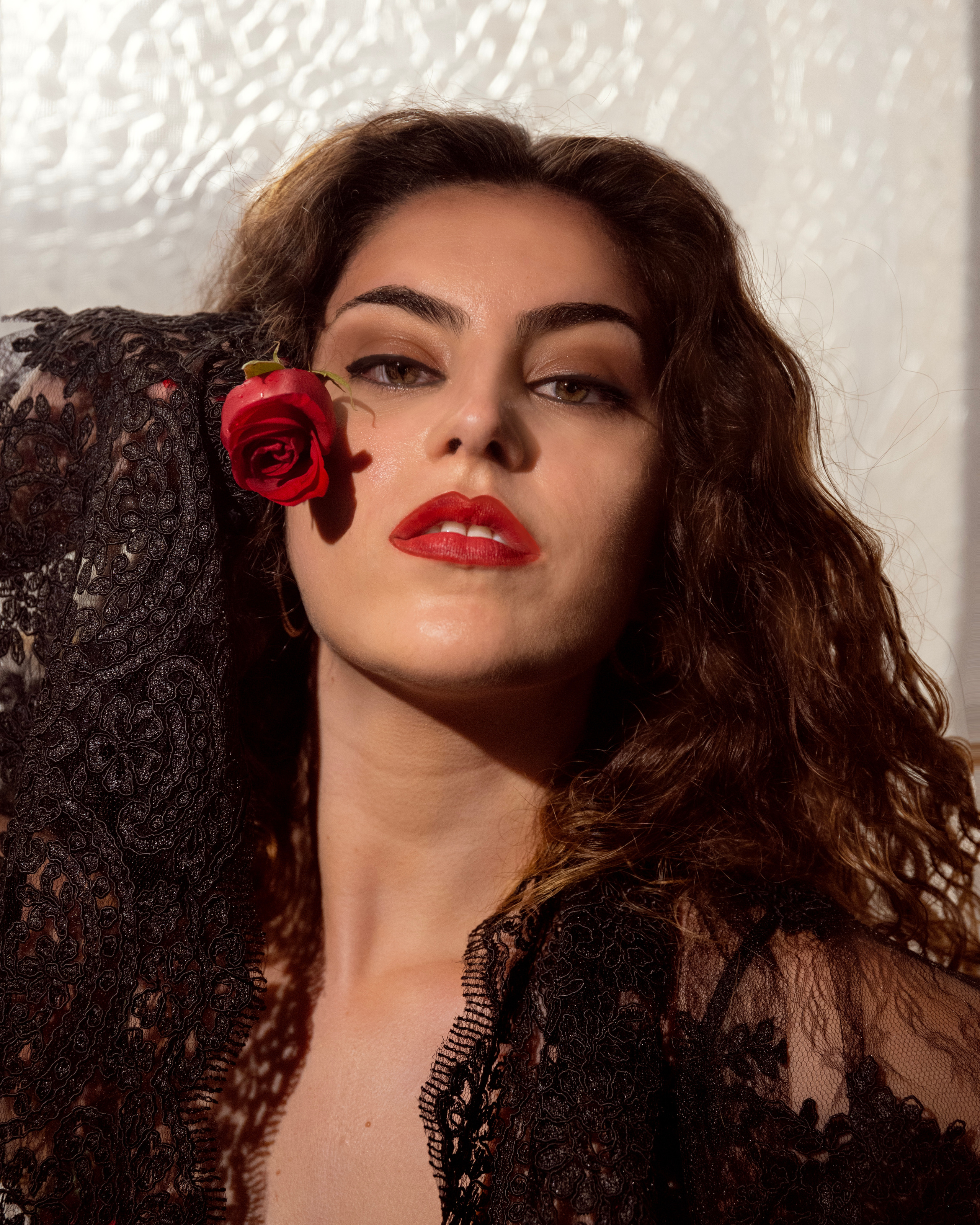 Shooting fotografico femminile in studio