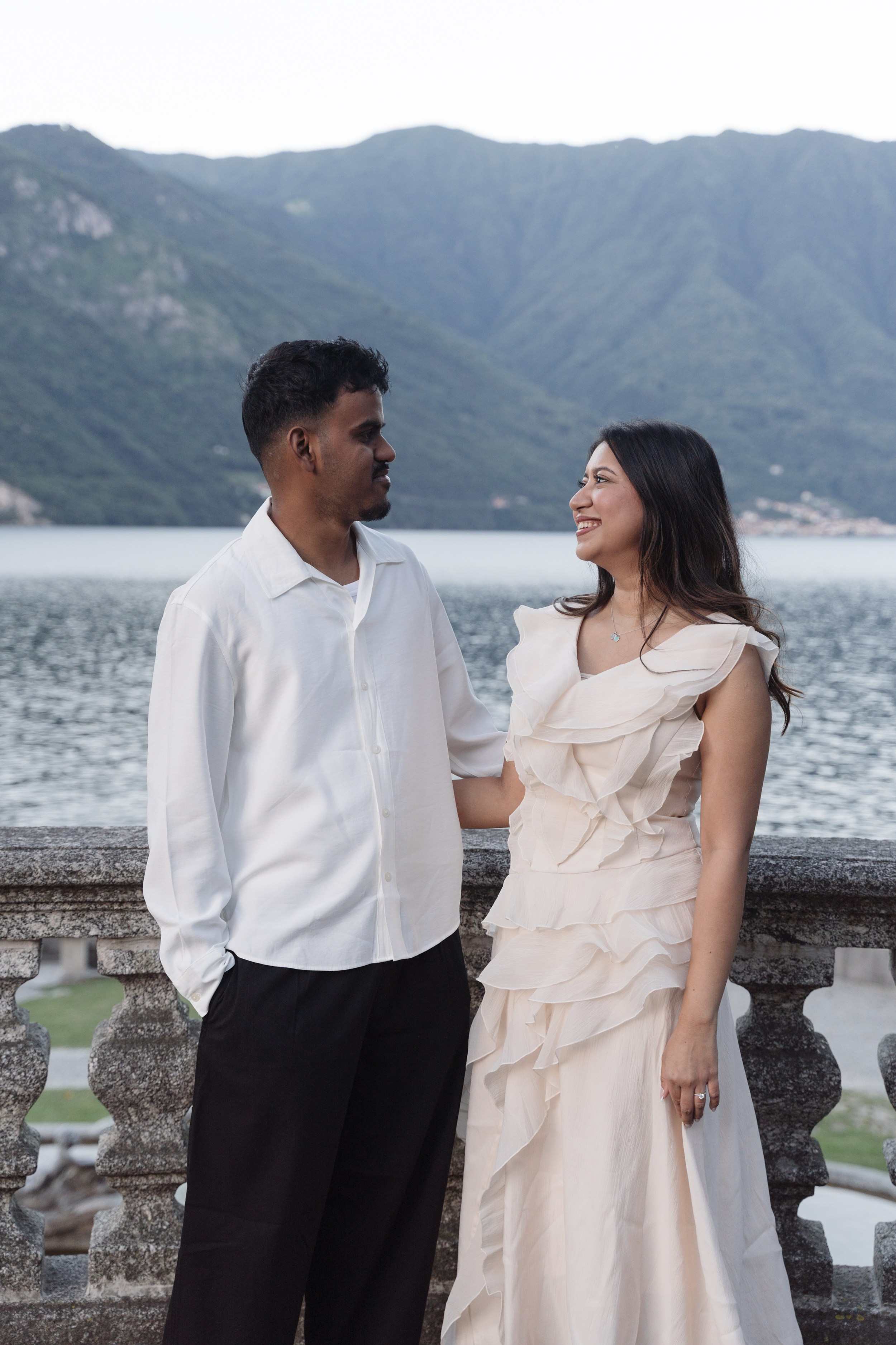 Secret Proposal in Tremezzo. Lake Como Proposal Photographer | Surprise Proposals & Engagements