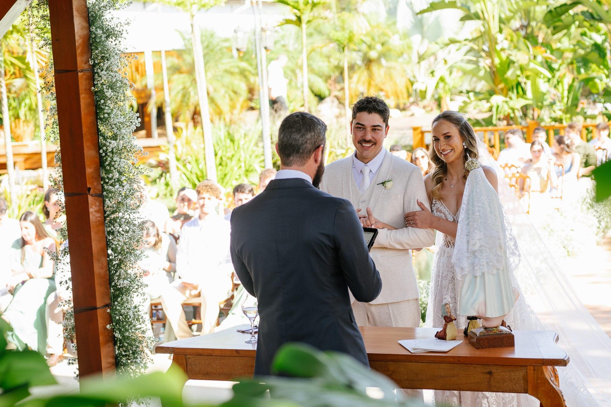 Julia & Alvaro | Fotografia de Casamento no Palmeiras Eventos de Limeira