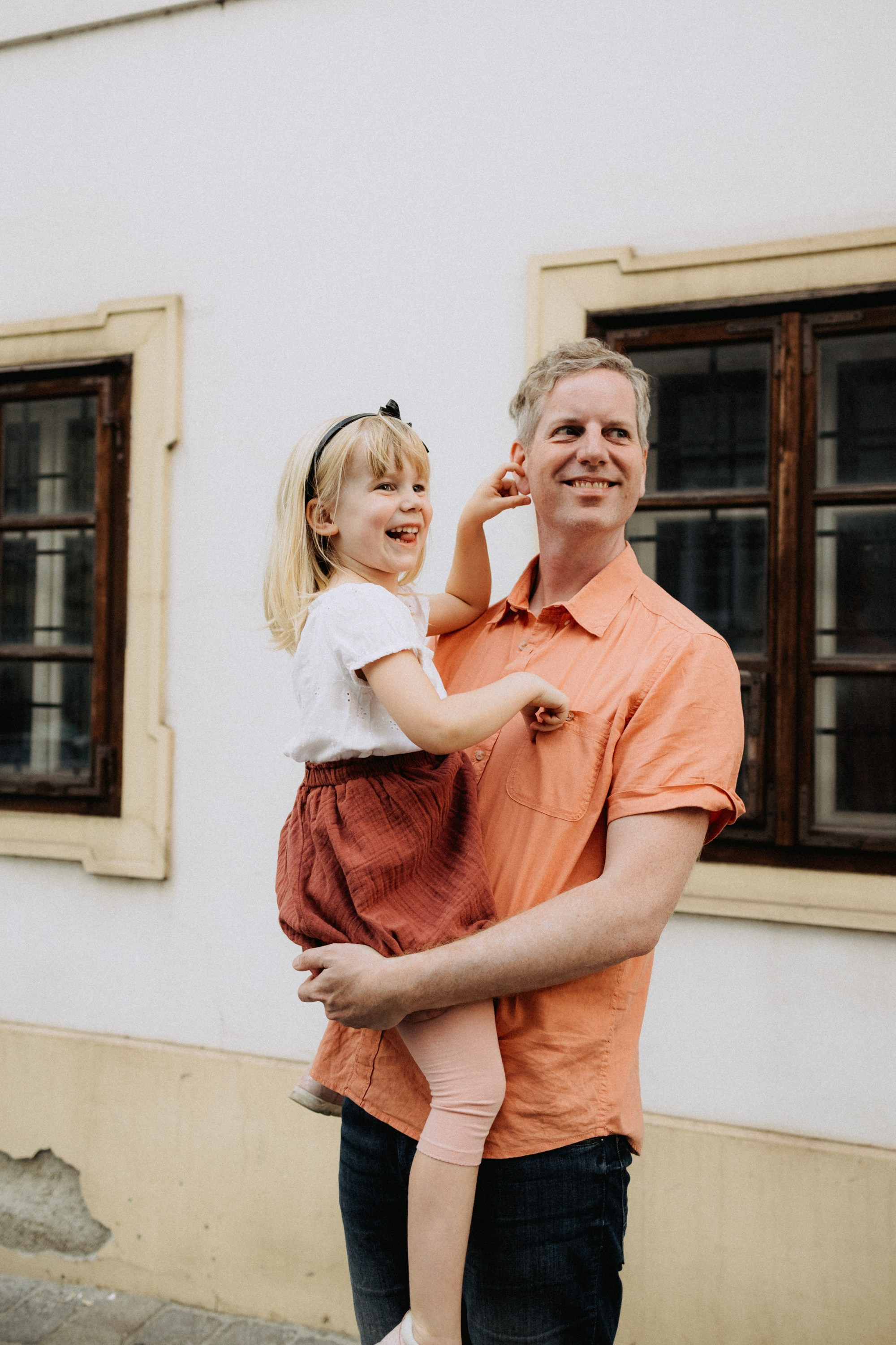 Family in the city. Elena Gorobets. Photographer in Zagreb