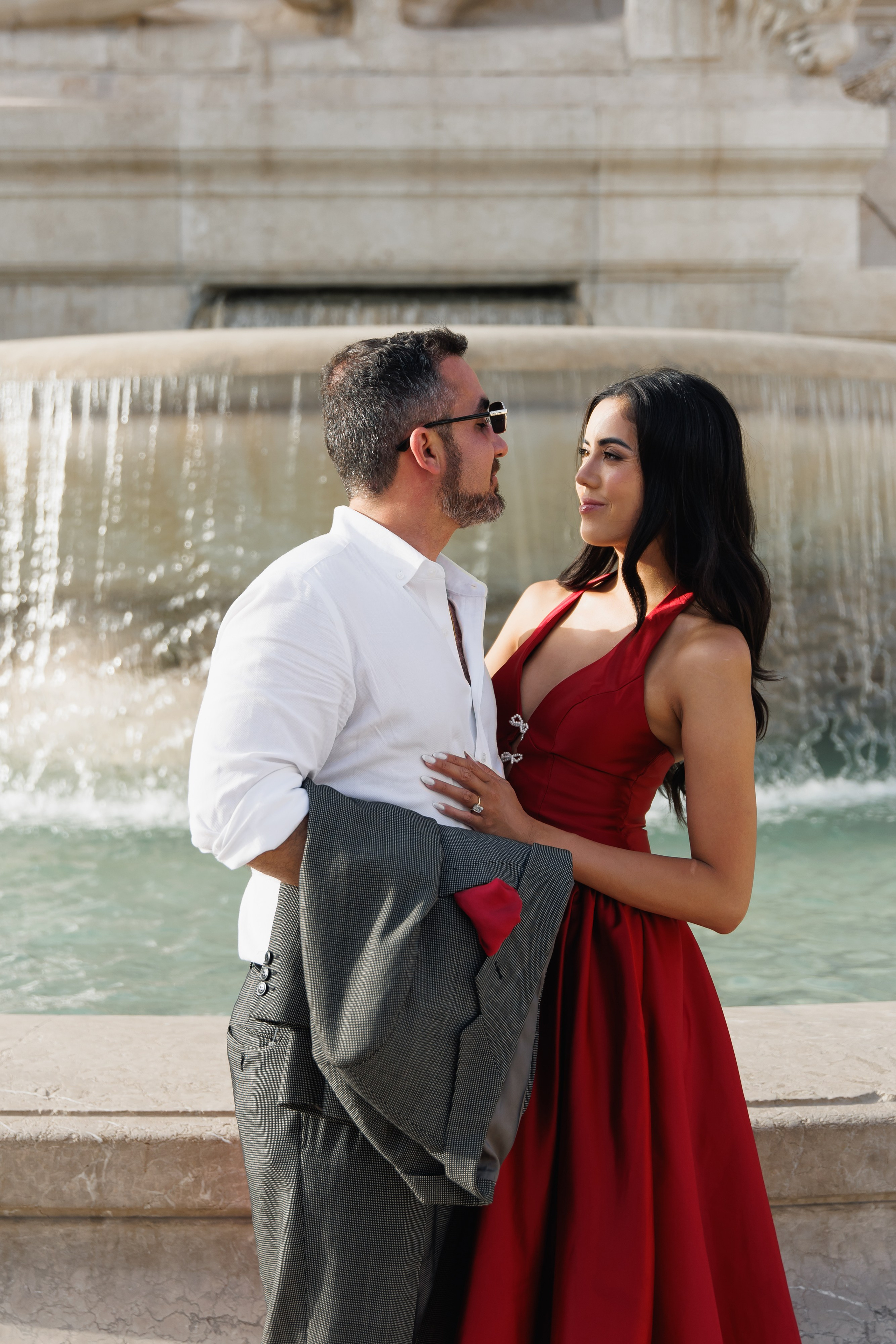 Veroniva & Dean. Wedding Photographer Rome Tuscany Como Sicily Puglia Amalfy Italy- Oksana Savenchuk