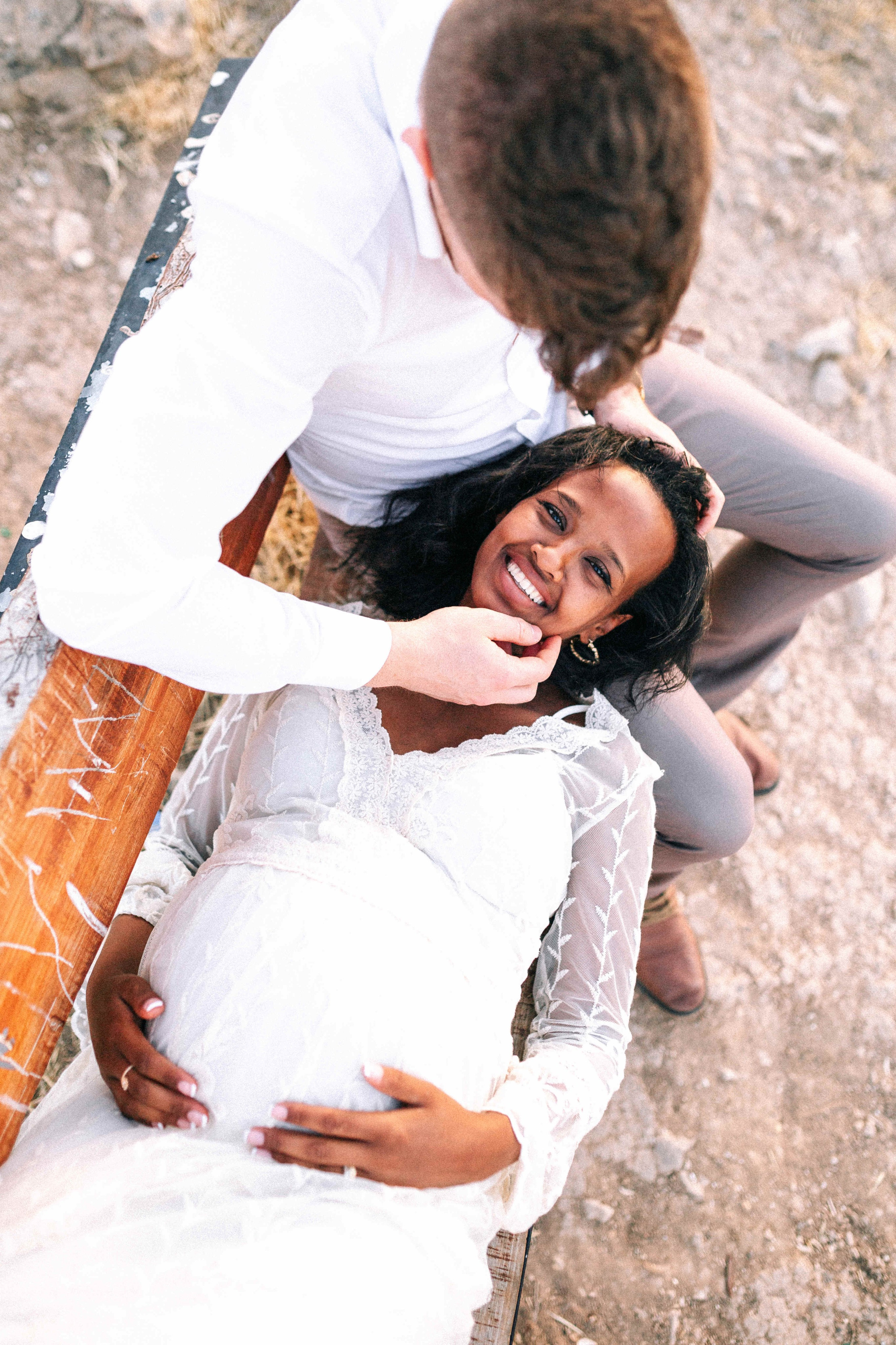 PHOTO SESSION IN THE DESERT NEAR MAALE ADUMIM. PHOTOGRAPHER IN ISRAEL
