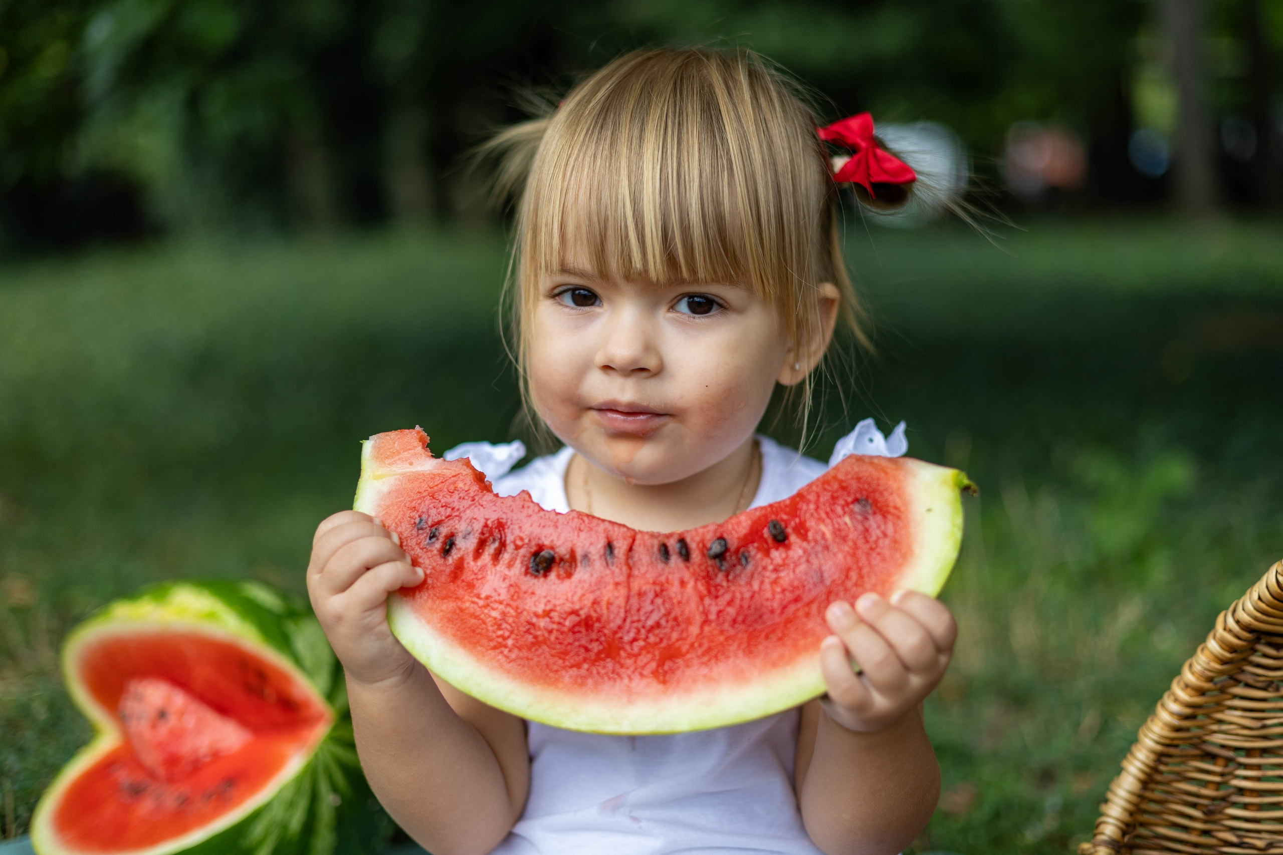 летняя фотосессия детей