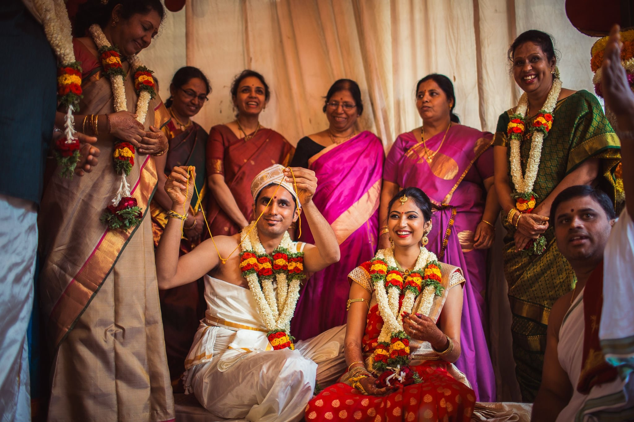 Traditional Kannada Brahmin Temple wedding, JP nagar, Bangalore