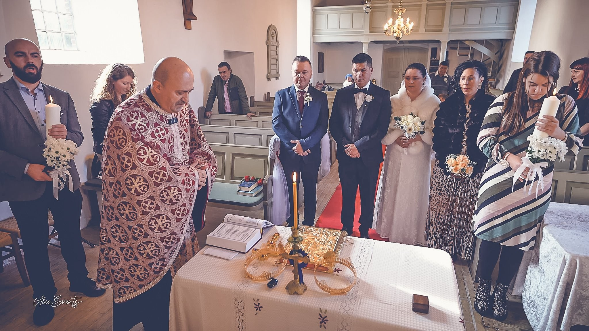 Vasile si Alina - Cununia religioasa Hadsted. Alex Events Photographer / Videographer in Denmark Horsens, Vejle, Odense, Aarhus. Wedding, Baptism, Photo Studio