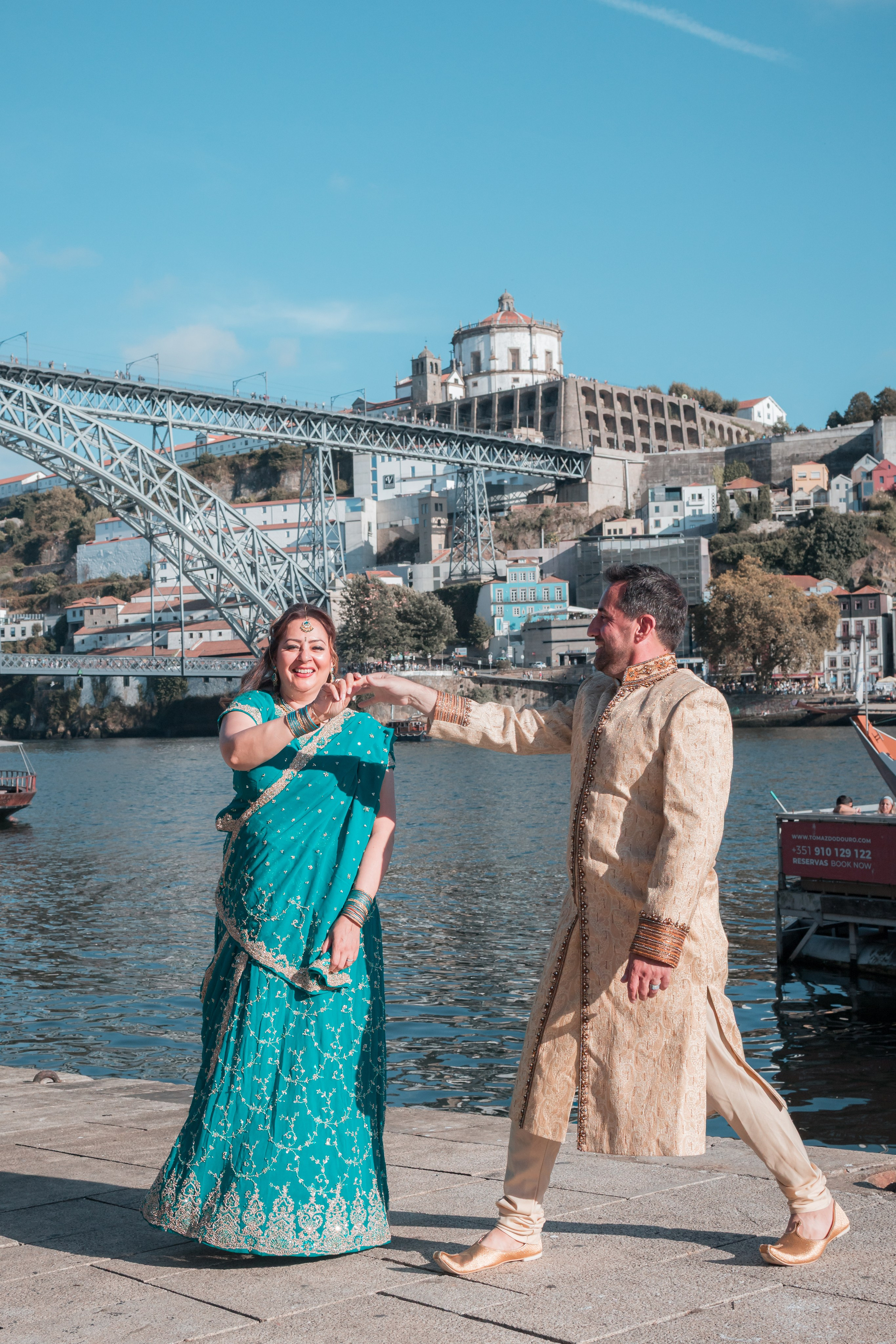 Preeti and Chris. Hfm photo+art