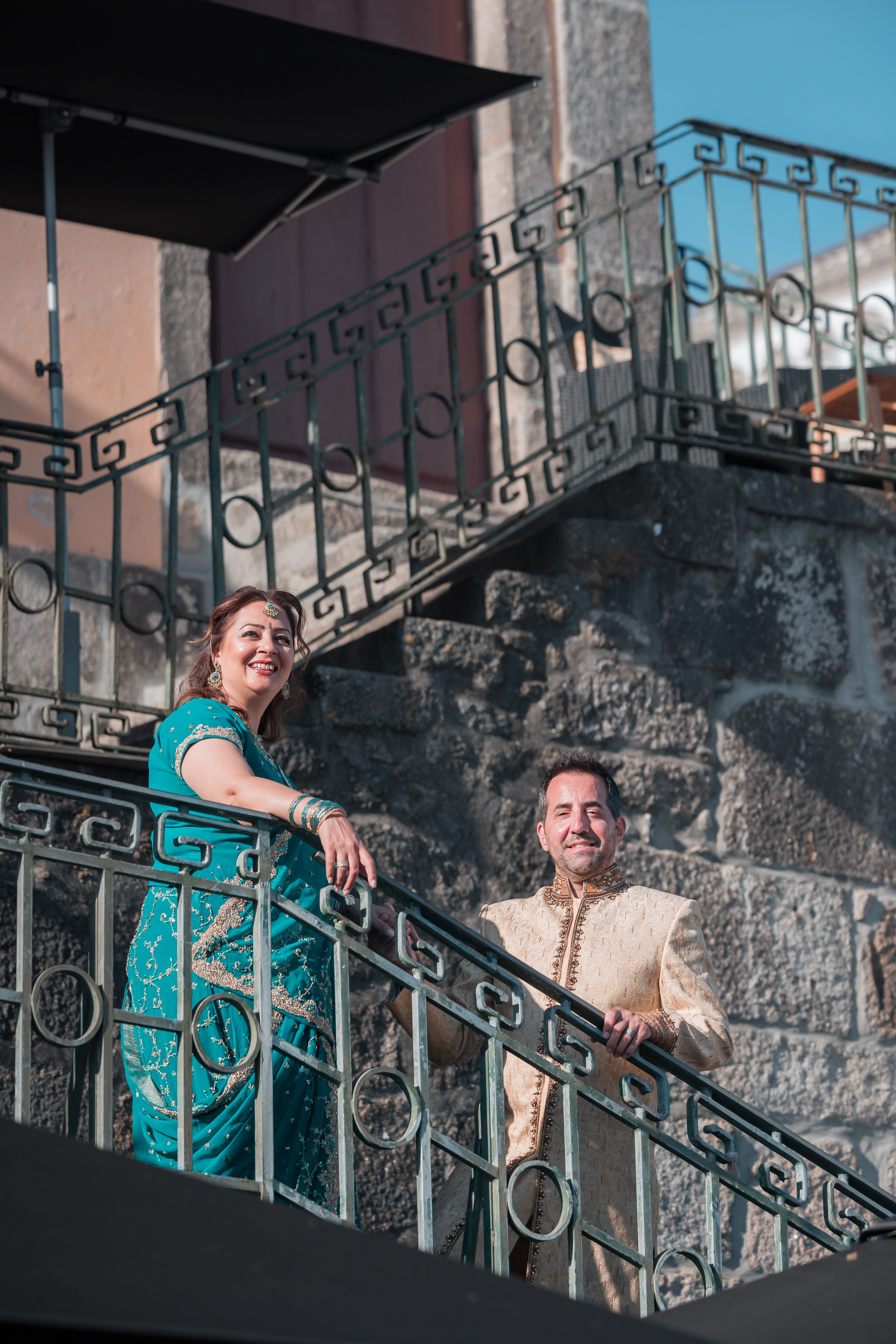 Preeti and Chris. Hfm photo+art