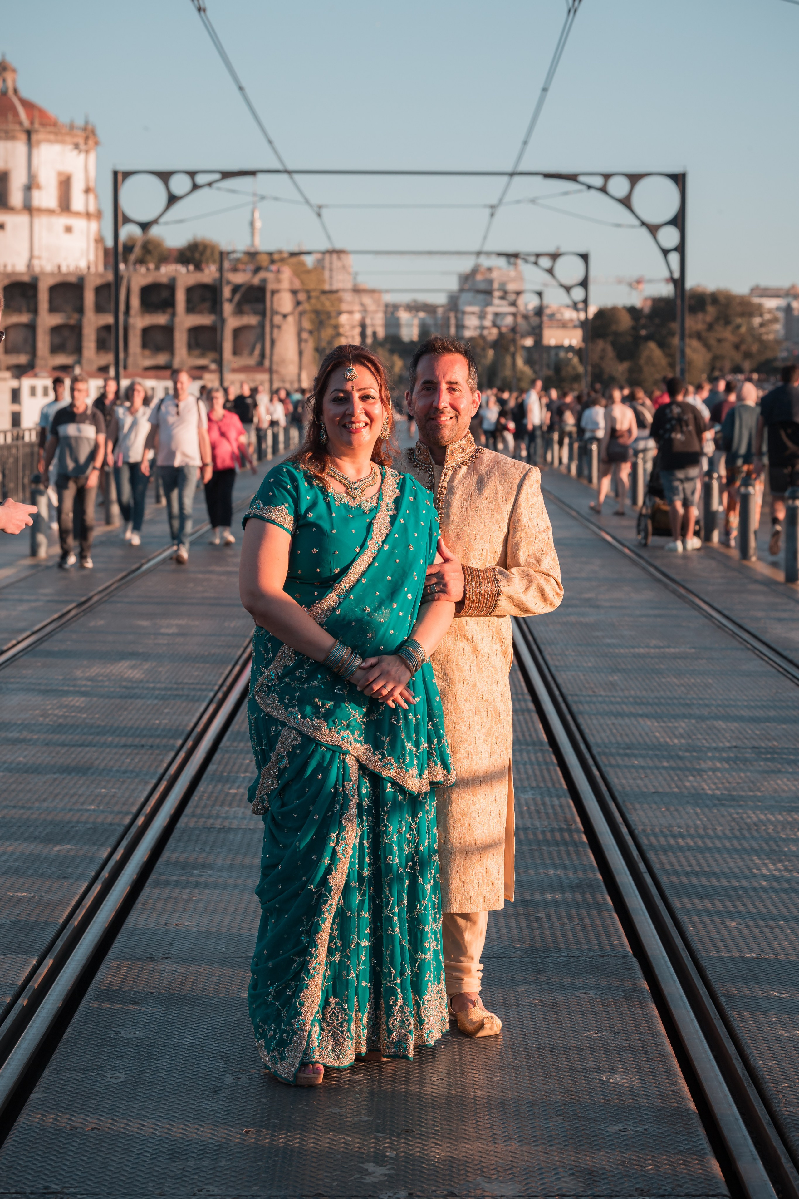 Preeti and Chris. Hfm photo+art