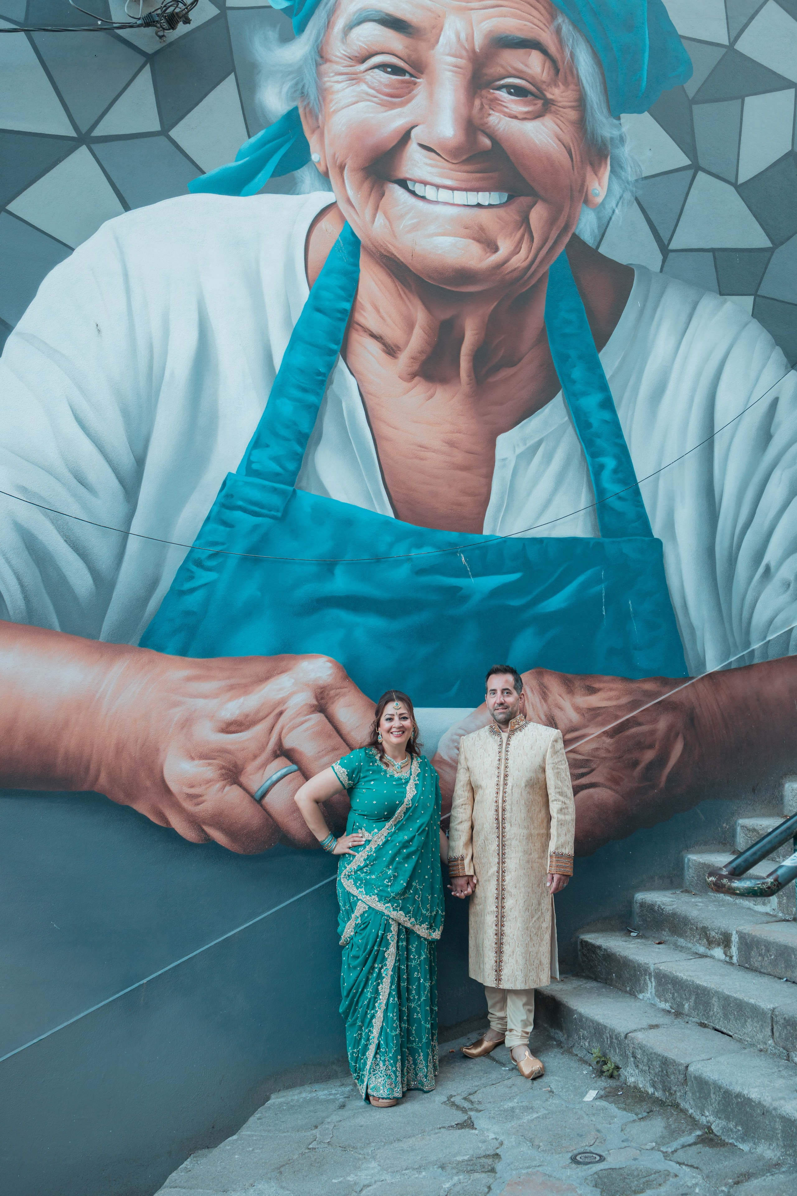 Preeti and Chris. Hfm photo+art
