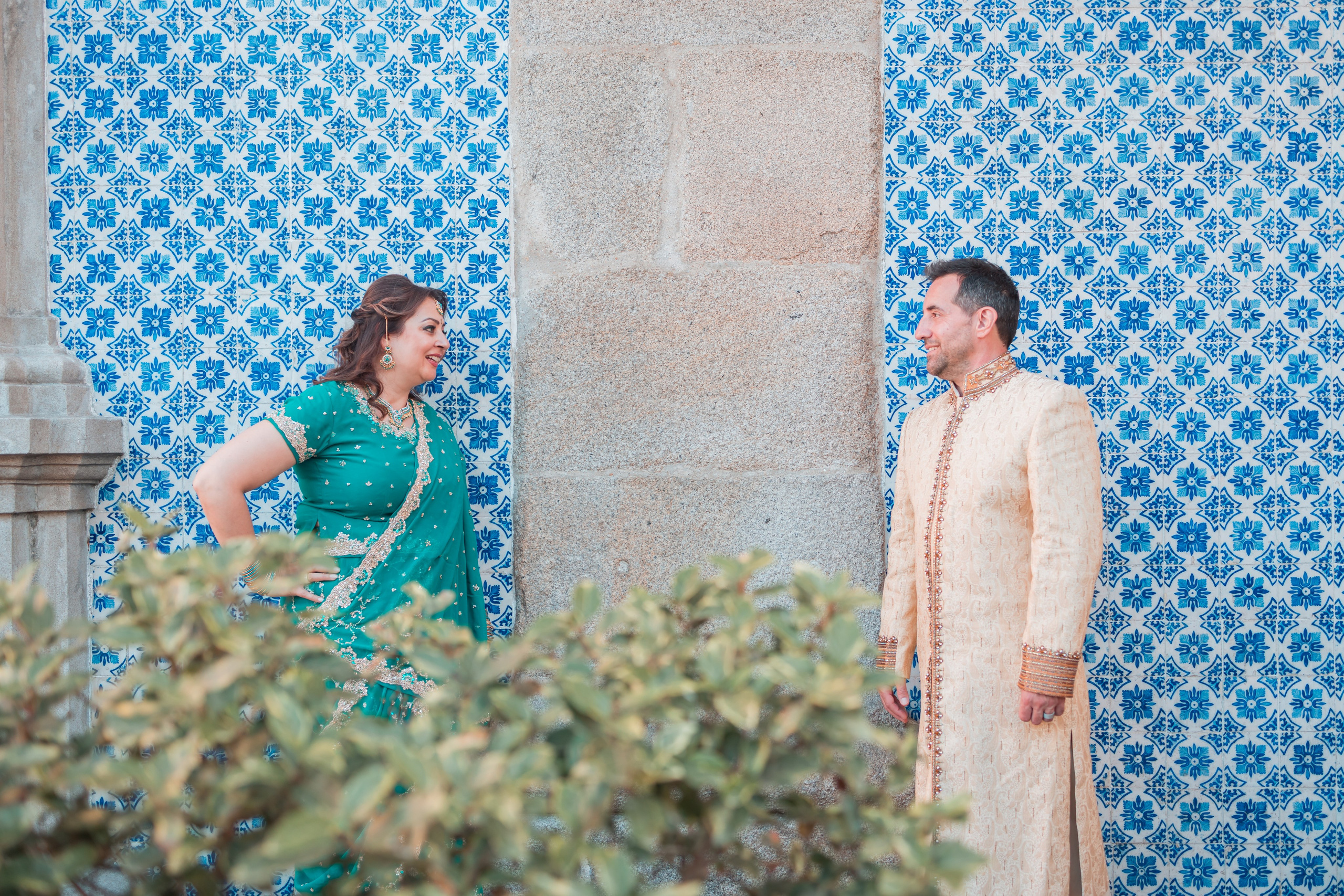 Preeti and Chris. Hfm photo+art