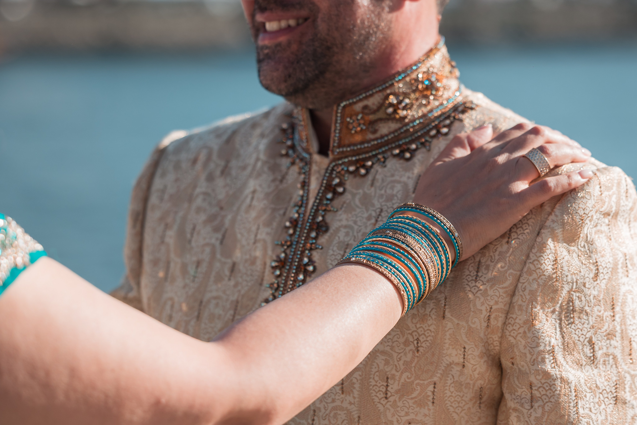 Preeti and Chris. Hfm photo+art