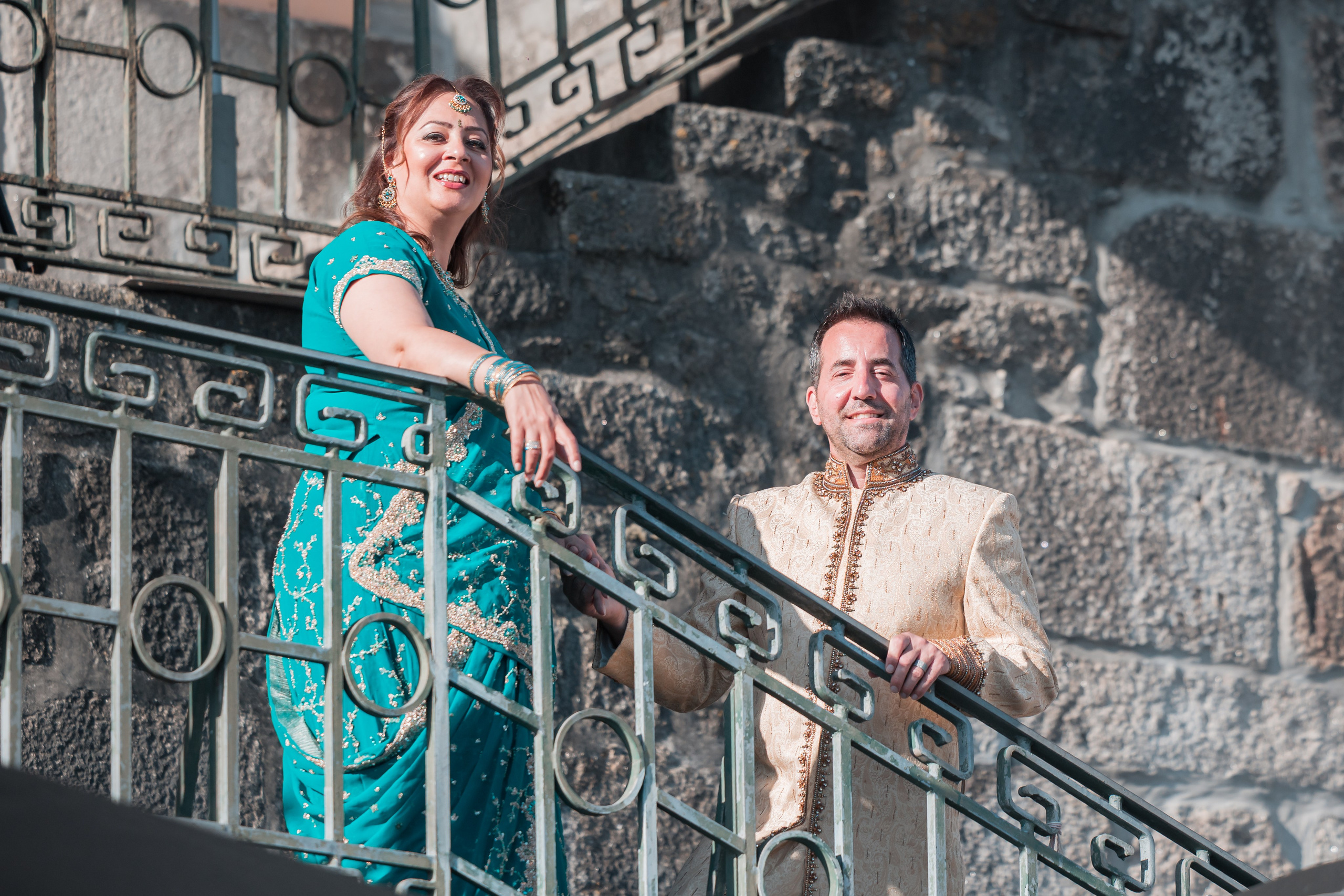 Preeti and Chris. Hfm photo+art