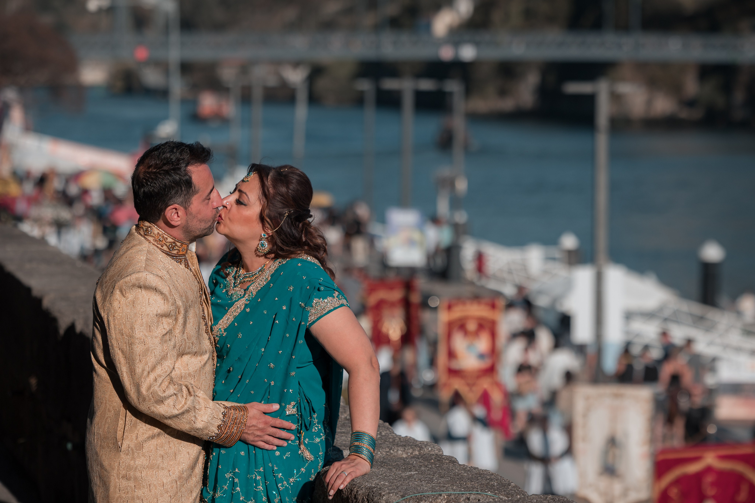 Preeti and Chris. Hfm photo+art
