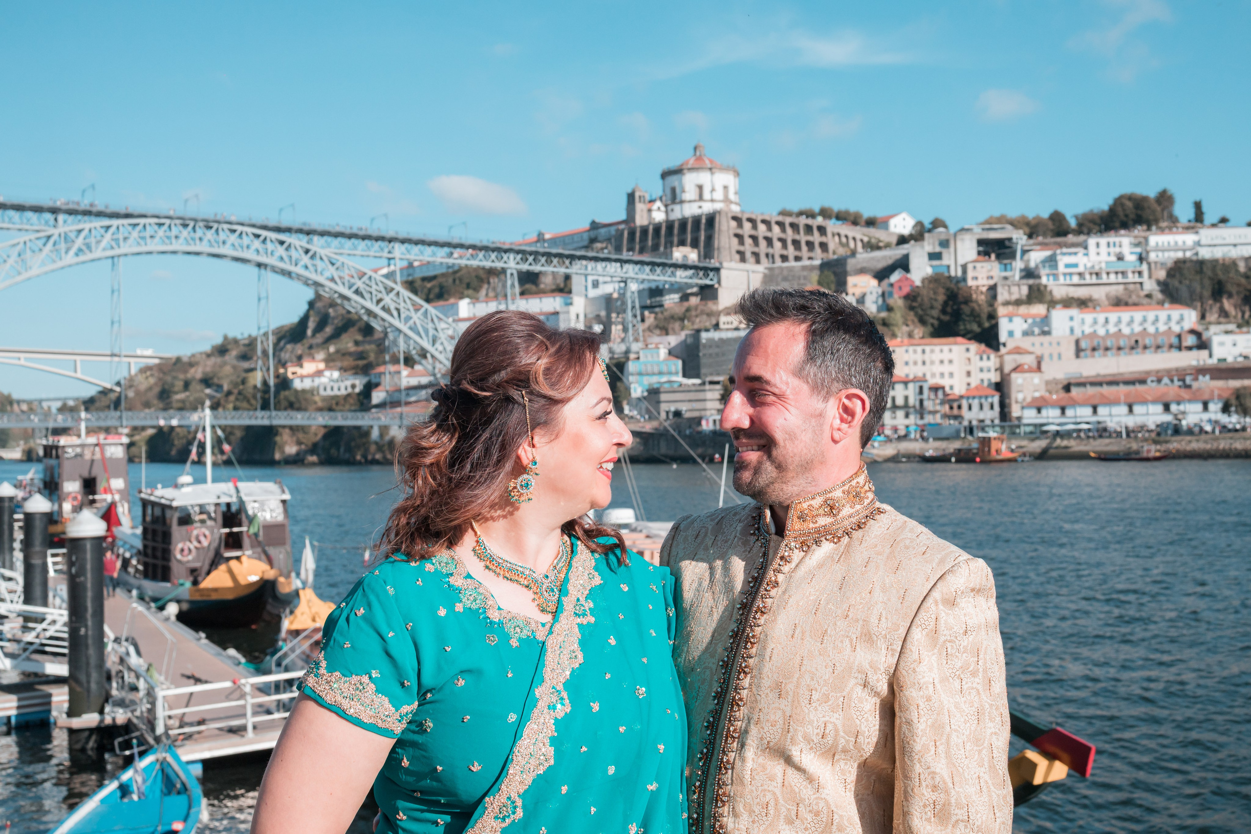 Preeti and Chris. Hfm photo+art