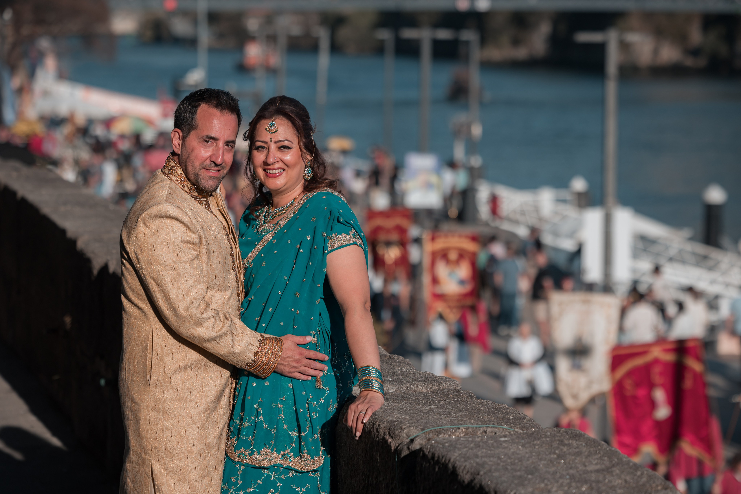 Preeti and Chris. Hfm photo+art