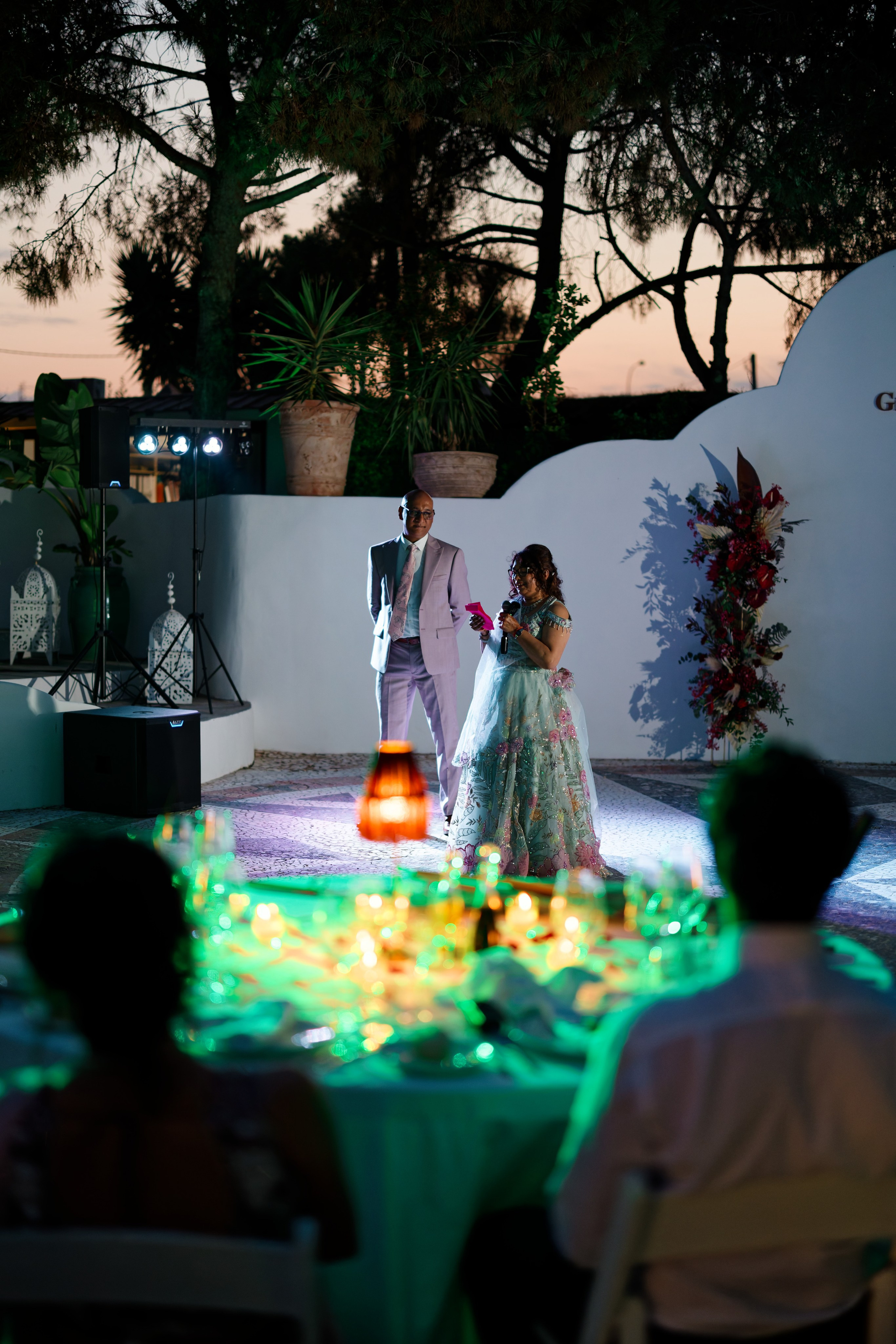 Indian wedding at Gran Villa Rosa, Barcelona