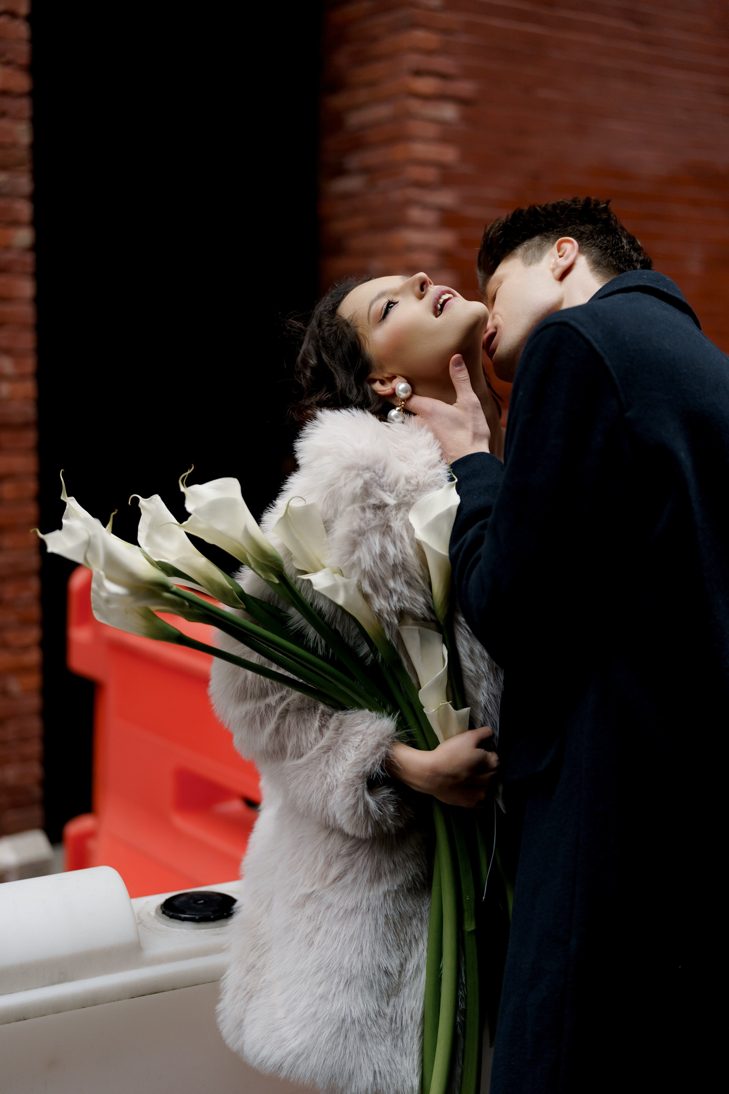 Alina and Dan’s Bold and Stylish Engagement Shoot. Wedding photographer and videographer New York | New Jersey