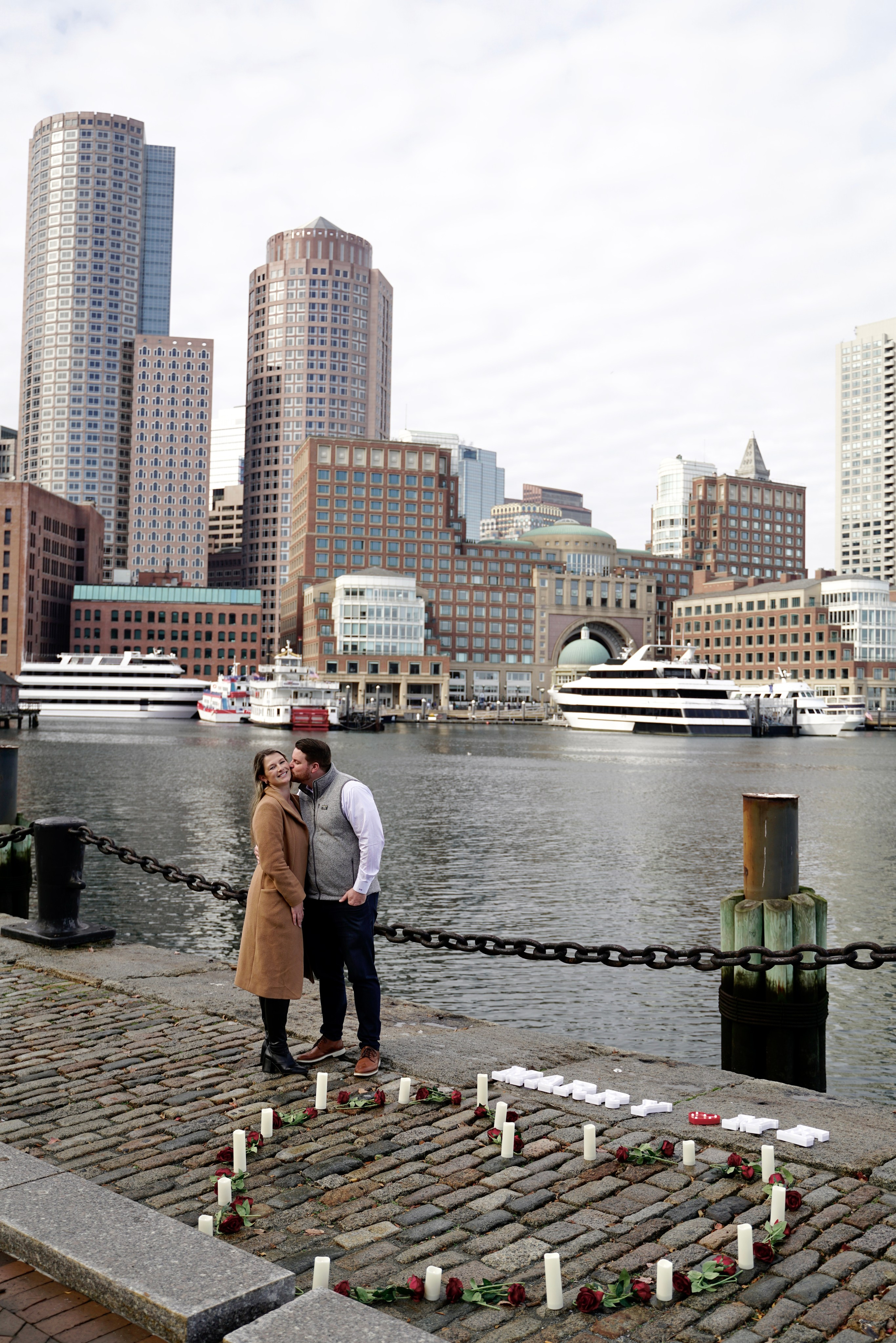 Charles and Helen at Seaport. Stefanovich Photography | Boston, MA