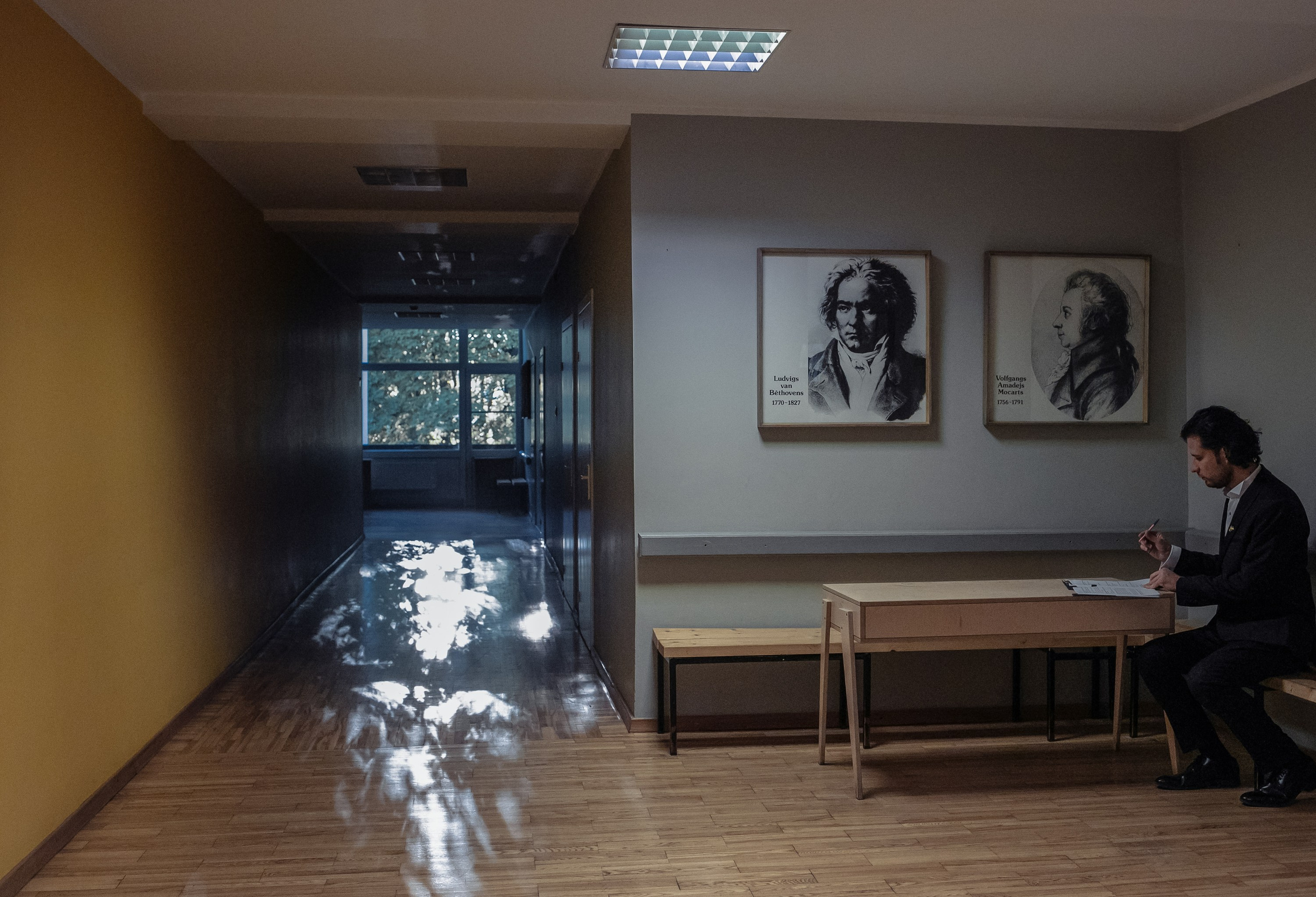 Koncerts P.Jurjāna mūzikas skolā Ukrainas bērnu atbalstam. Sandra Garanca Portrait and event photographer