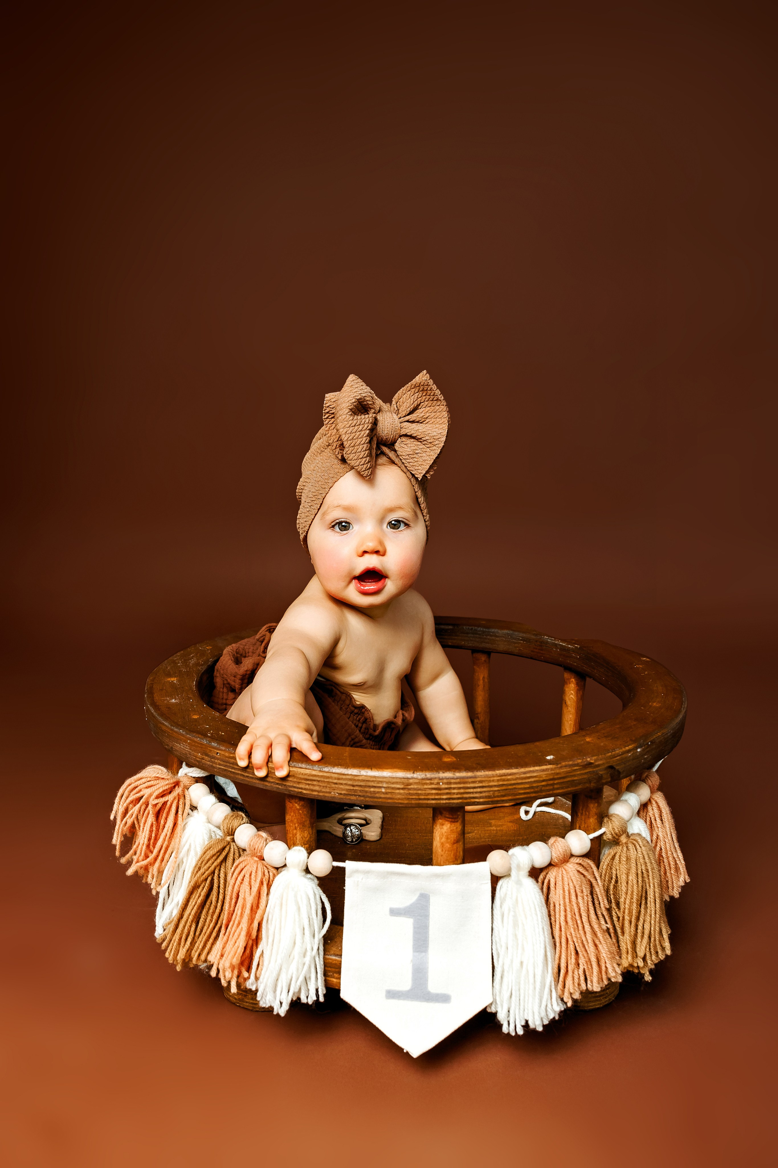 Фотосесия за първа годинка. Фотограф Ирина Йотова