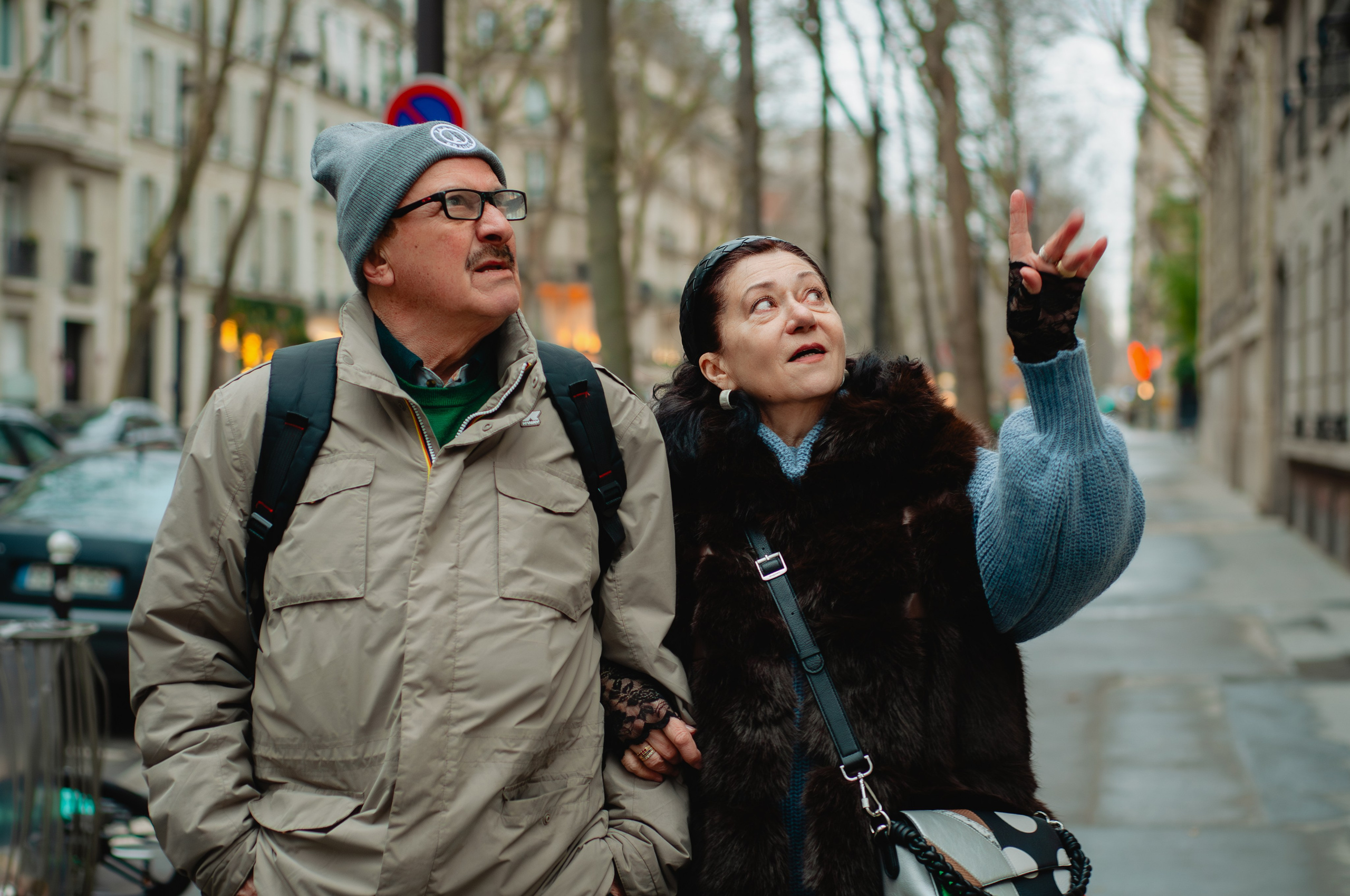 Photoshoot in Paris for the elderly couple. Paris photographer — Polina Osipova