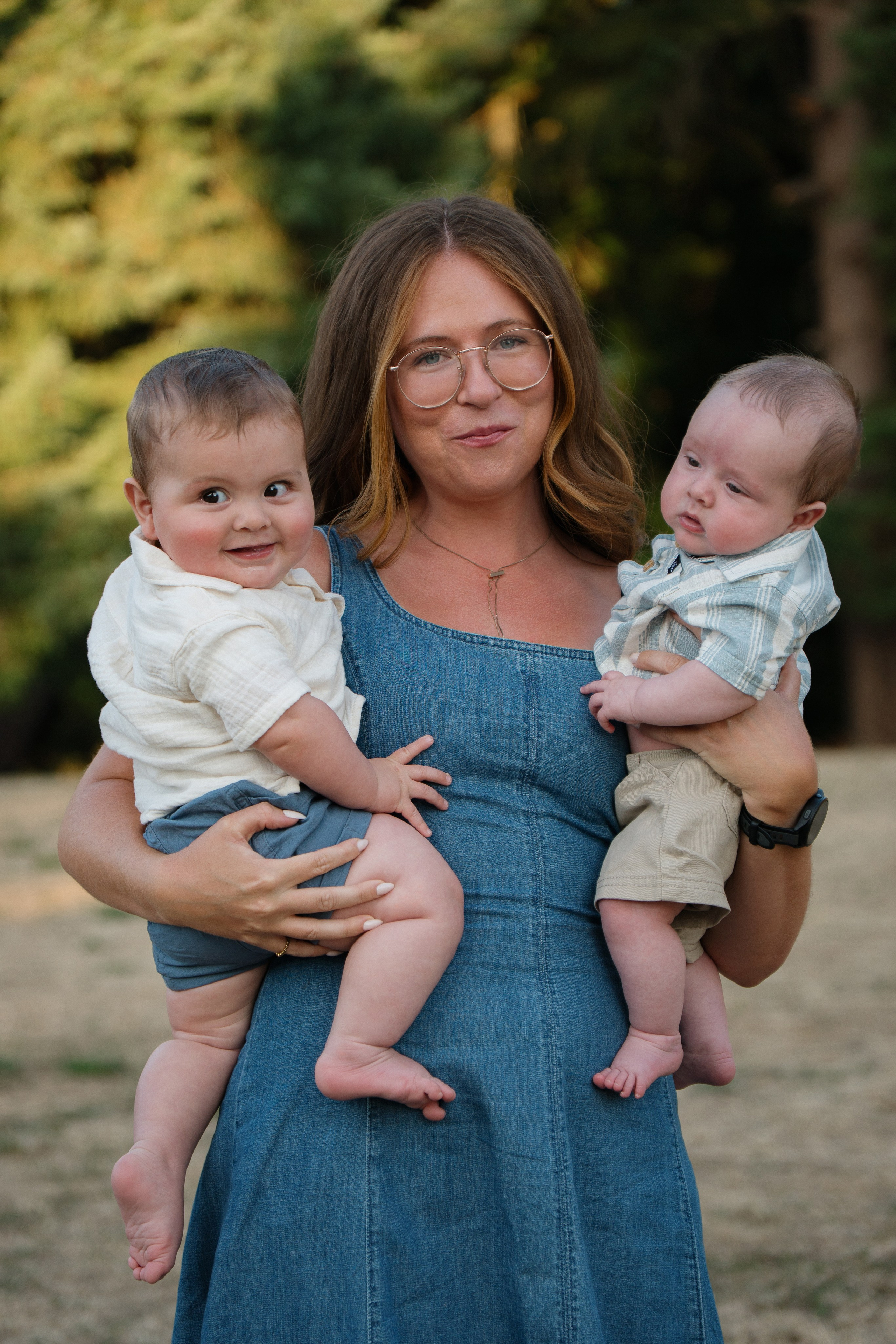 Courtney’s family. Photographer in Washington Sophia D