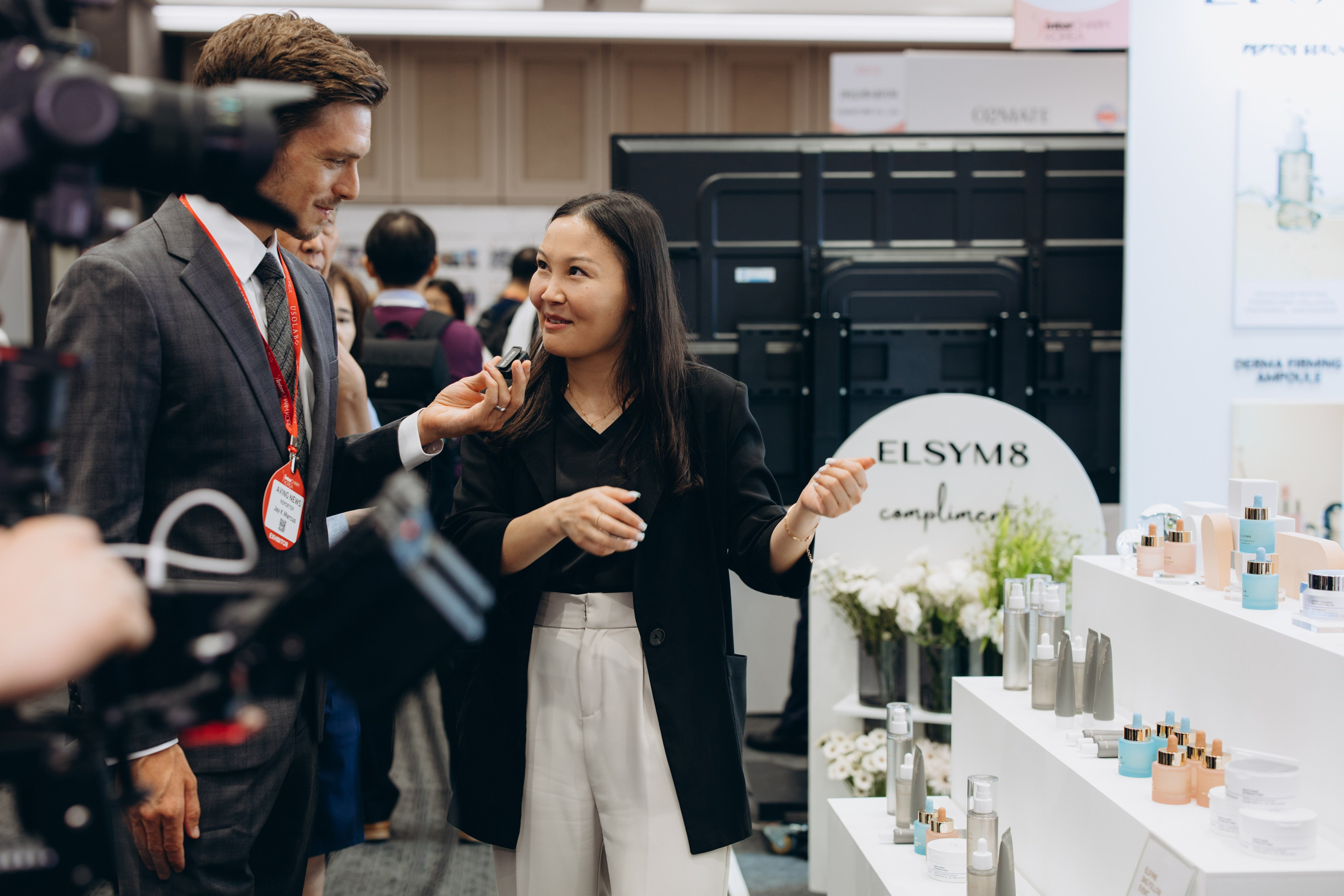 Выставочный стенд для ELSYM8/ InterCharm 2024/ COEX. Студия декора «Нарния»