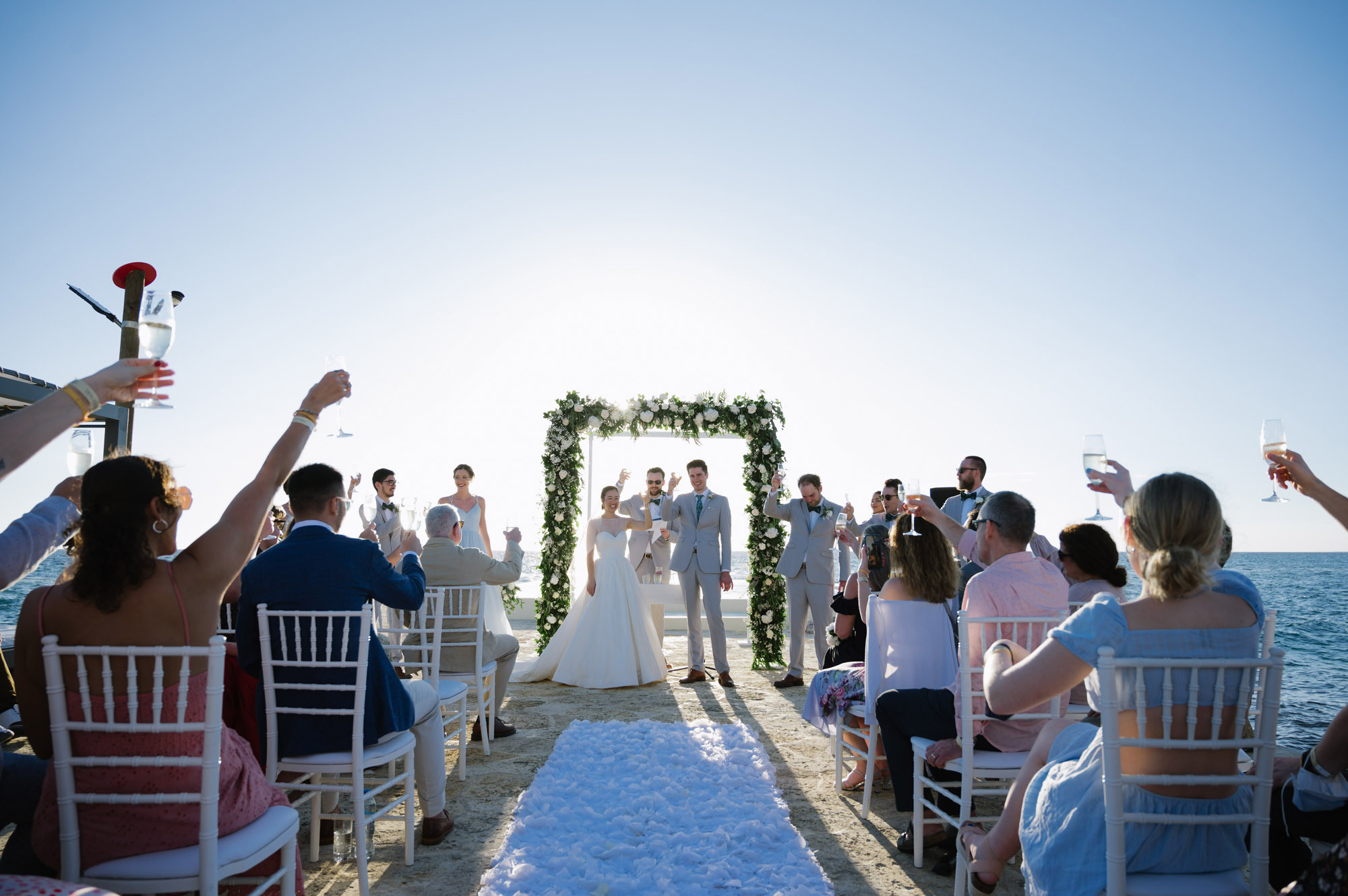 Свадьба Рейда и Ли в ресторане Трахадеро