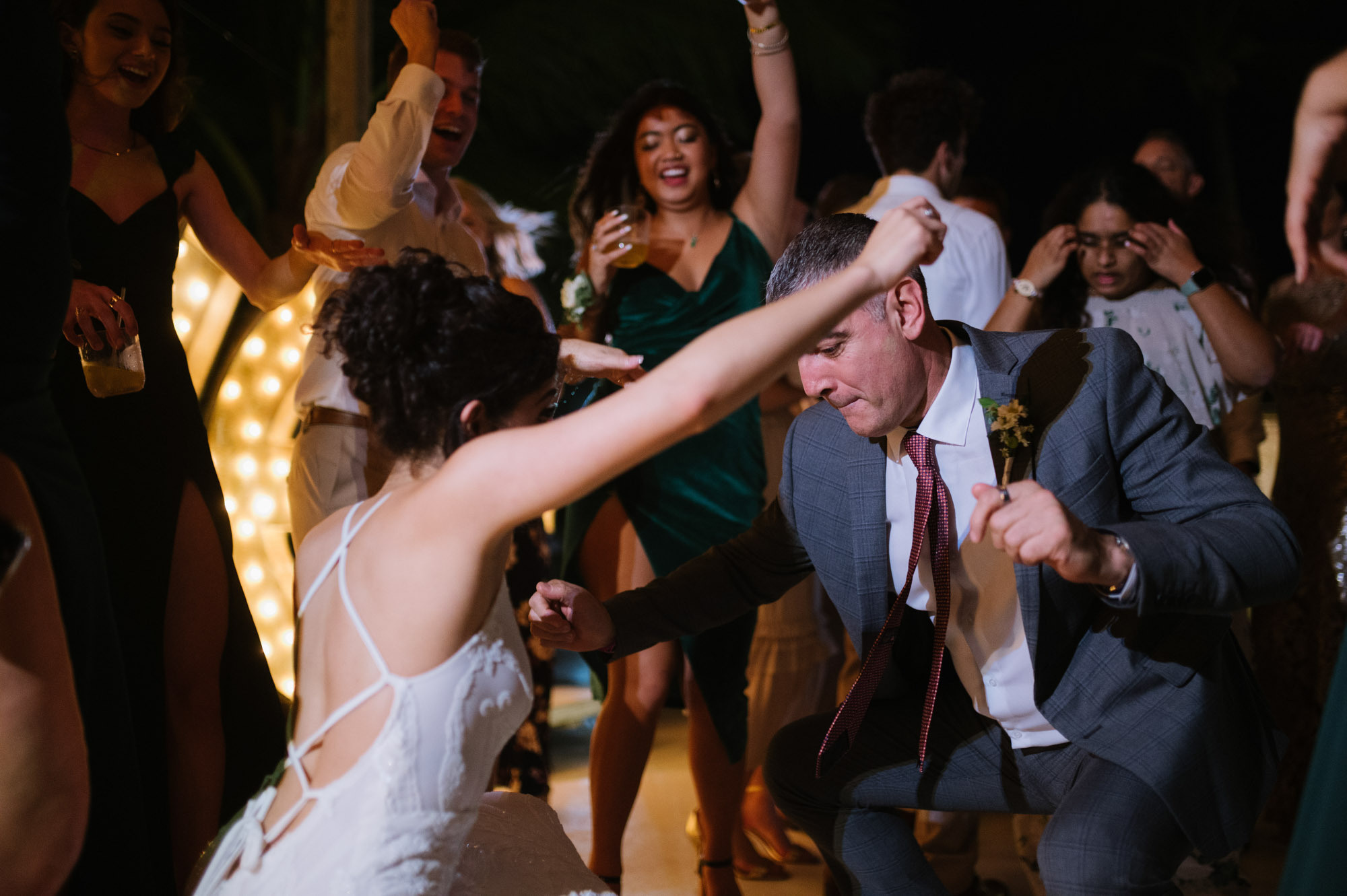 Sabrina and Brendon. Wedding at Kukua