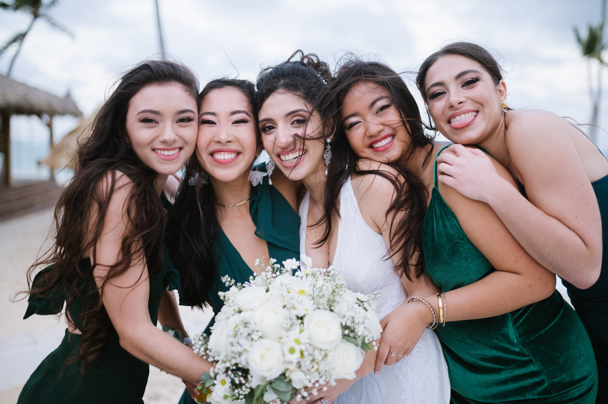 Sabrina and Brendon. Wedding at Kukua