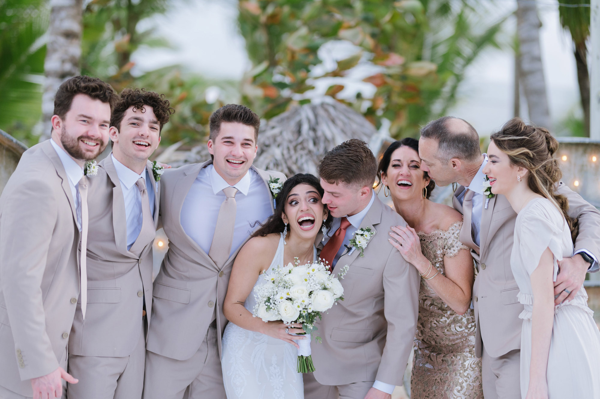 Sabrina and Brendon. Wedding at Kukua