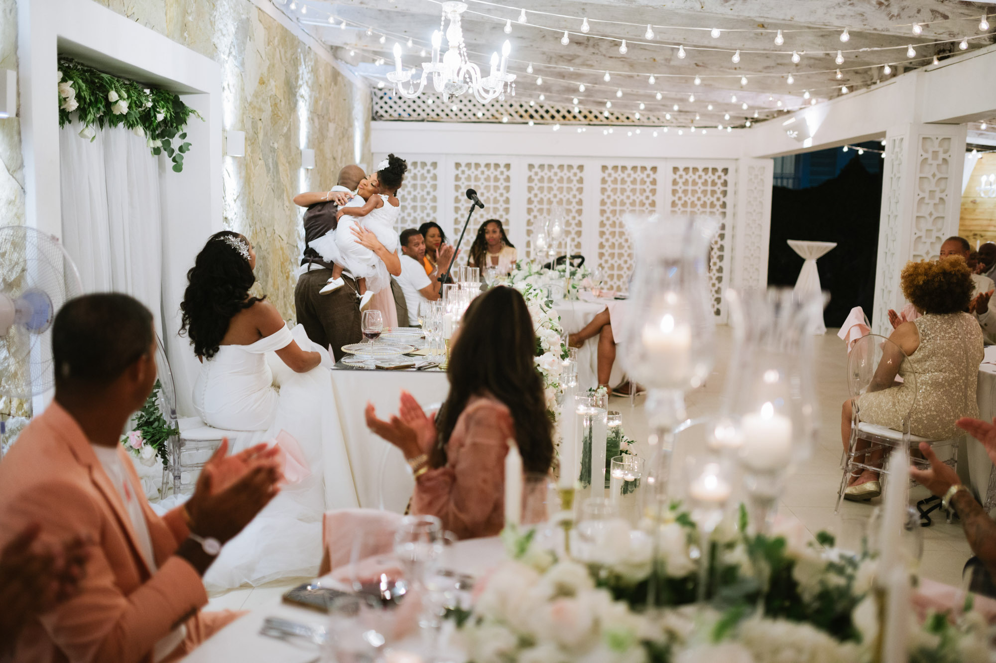 Lauren and Aaron's classic wedding at Kukua beach club