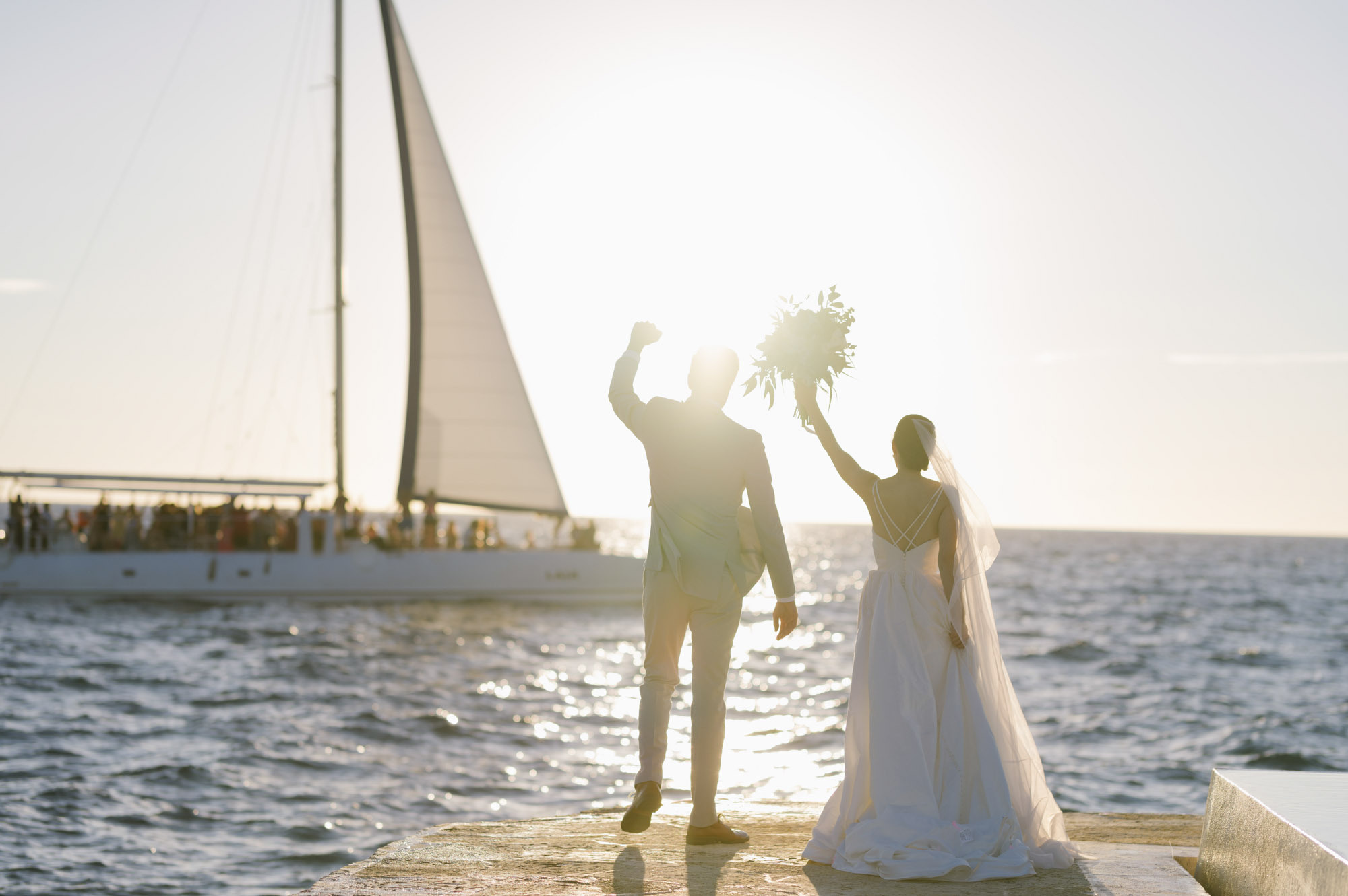 Свадьба Рейда и Ли в ресторане Трахадеро